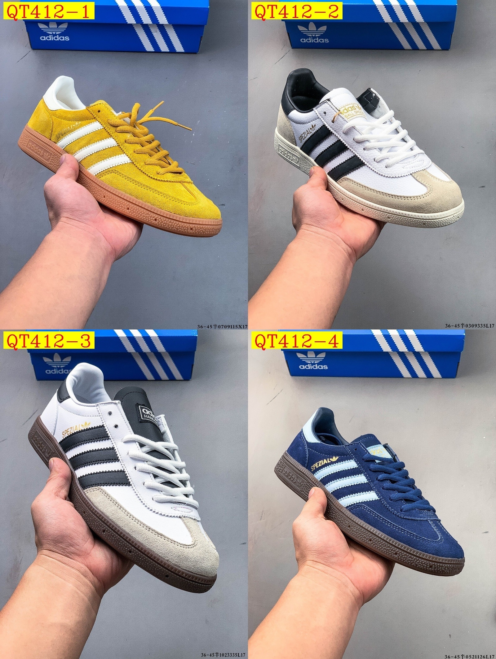 41$ Adidas HANDBALL SPEZIAL size 36-45 half 613730 QT412 gallery