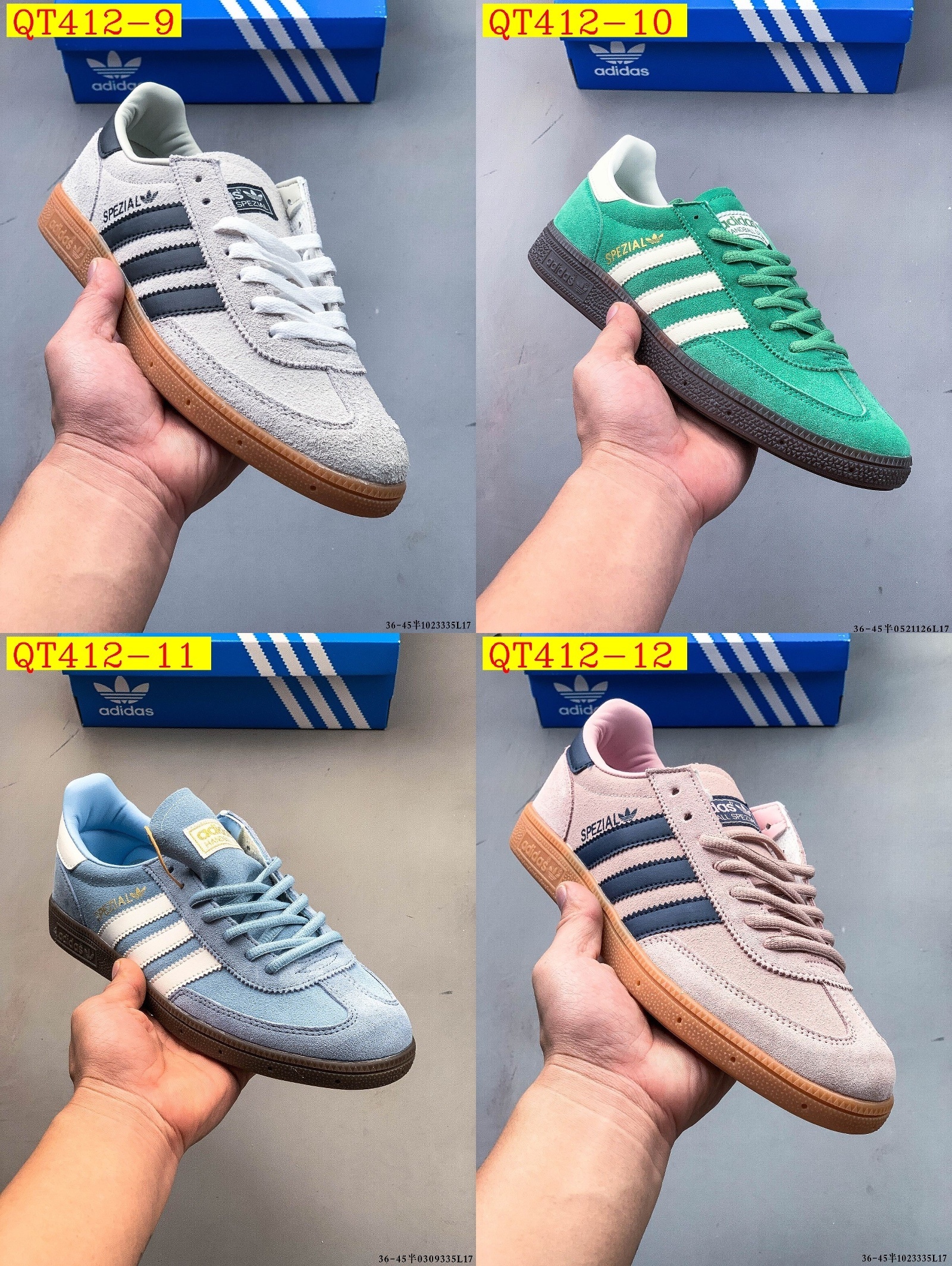 41$ Adidas HANDBALL SPEZIAL size 36-45 half 613730 QT412 gallery