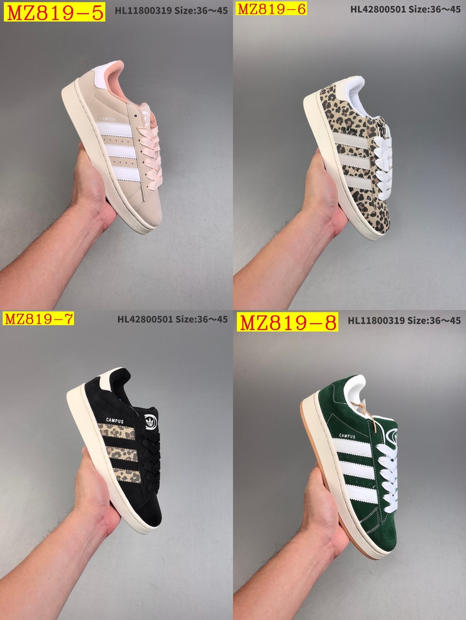 41$ Adidas Originals Campus 00s half size 36-45 211620 MZ819 gallery