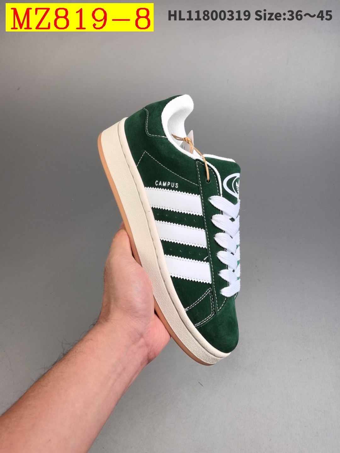 41$ Adidas Originals Campus 00s half size 36-45 211620 MZ819 gallery