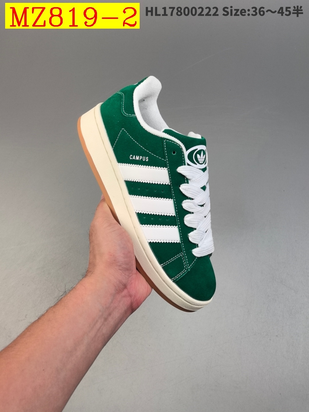 41$ Adidas Originals Campus 00s half size 36-45 211620 MZ819 gallery