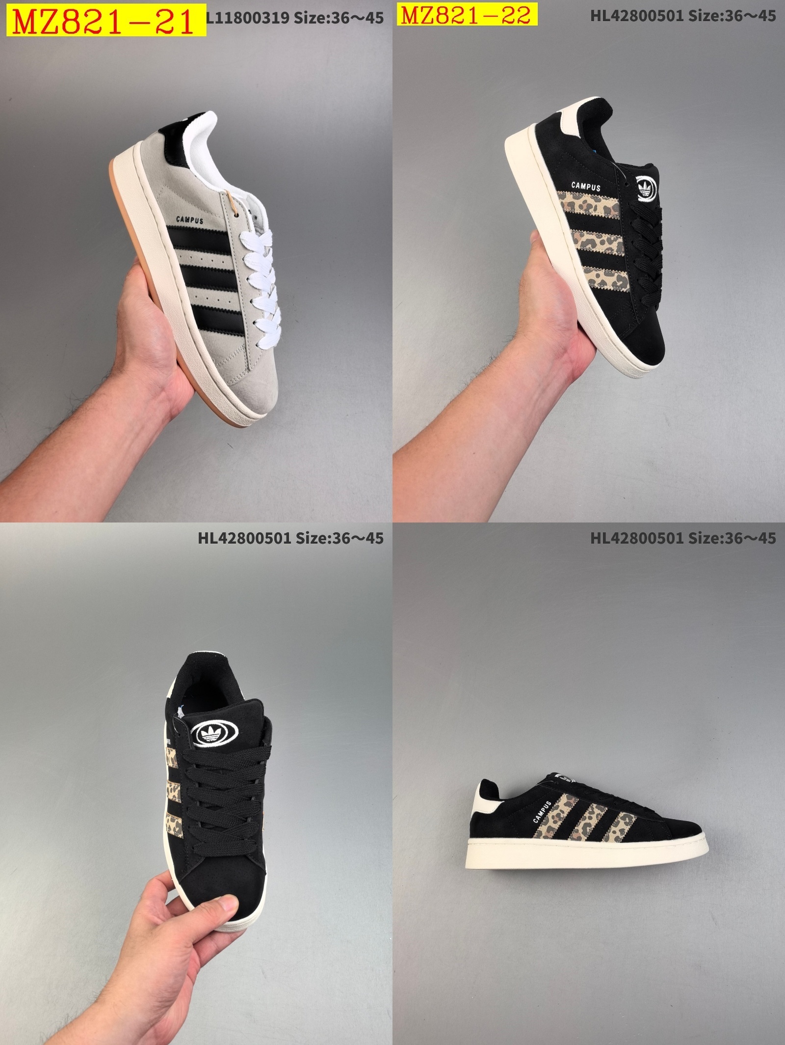 41$ Adidas Originals Campus 00s half size 36-45 915660 MZ821 gallery