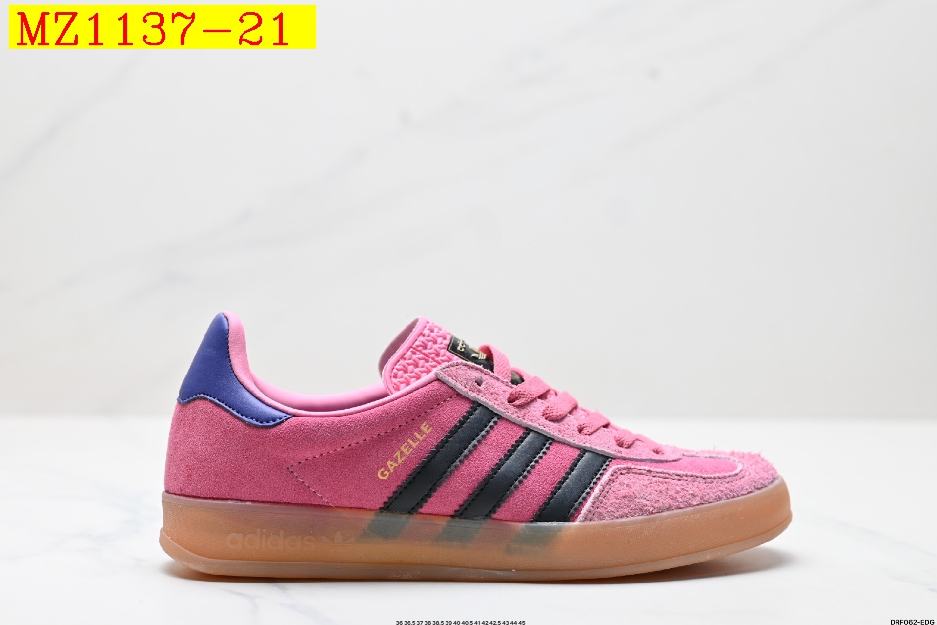41$ Adidas Originals Gazelle INdoor size 36-41 half 310920 MZ1137 gallery
