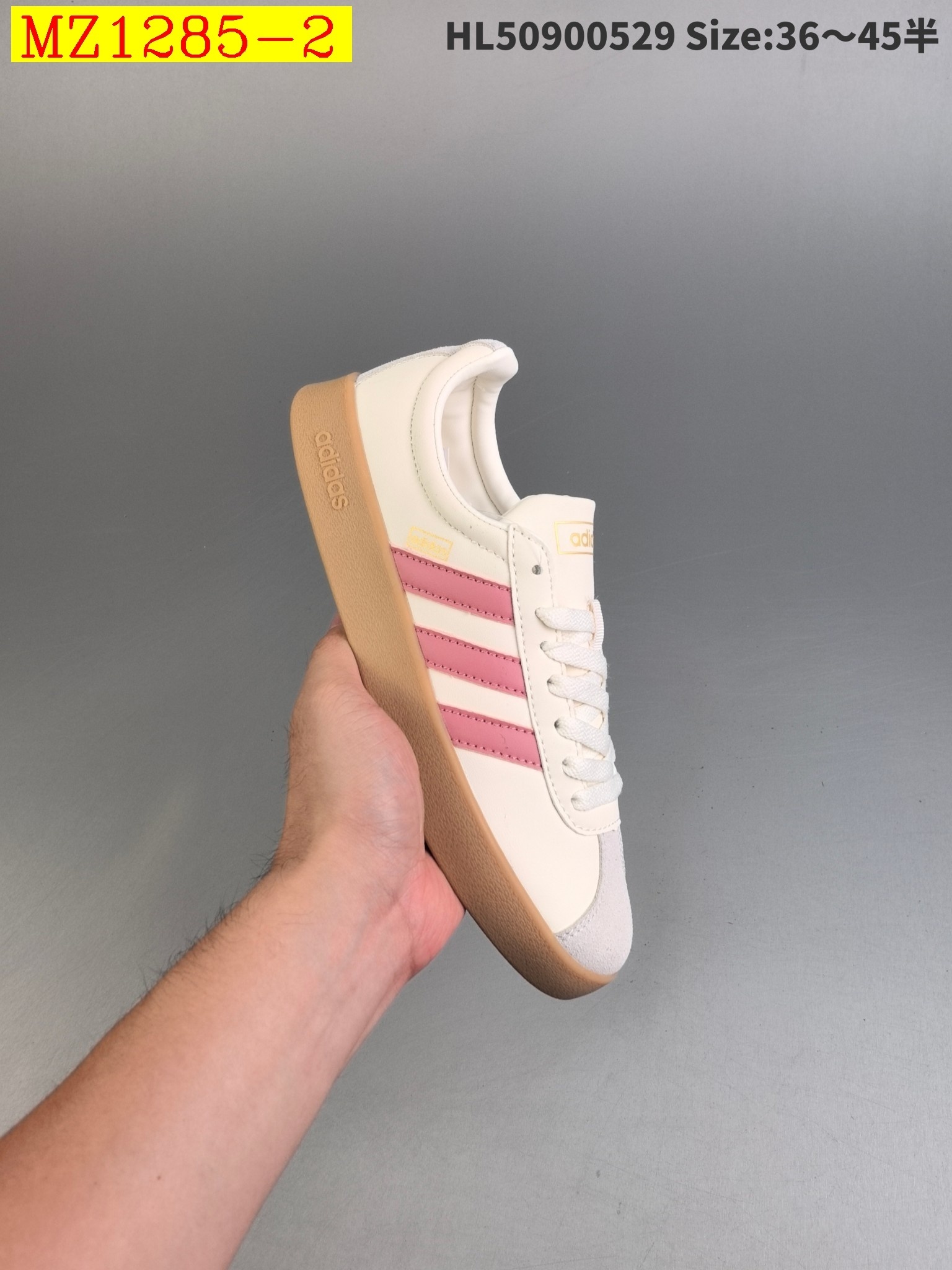 41$ Adidas VL COURT CLASSIC SHOES size 36-45 half 915870 MZ1285 gallery