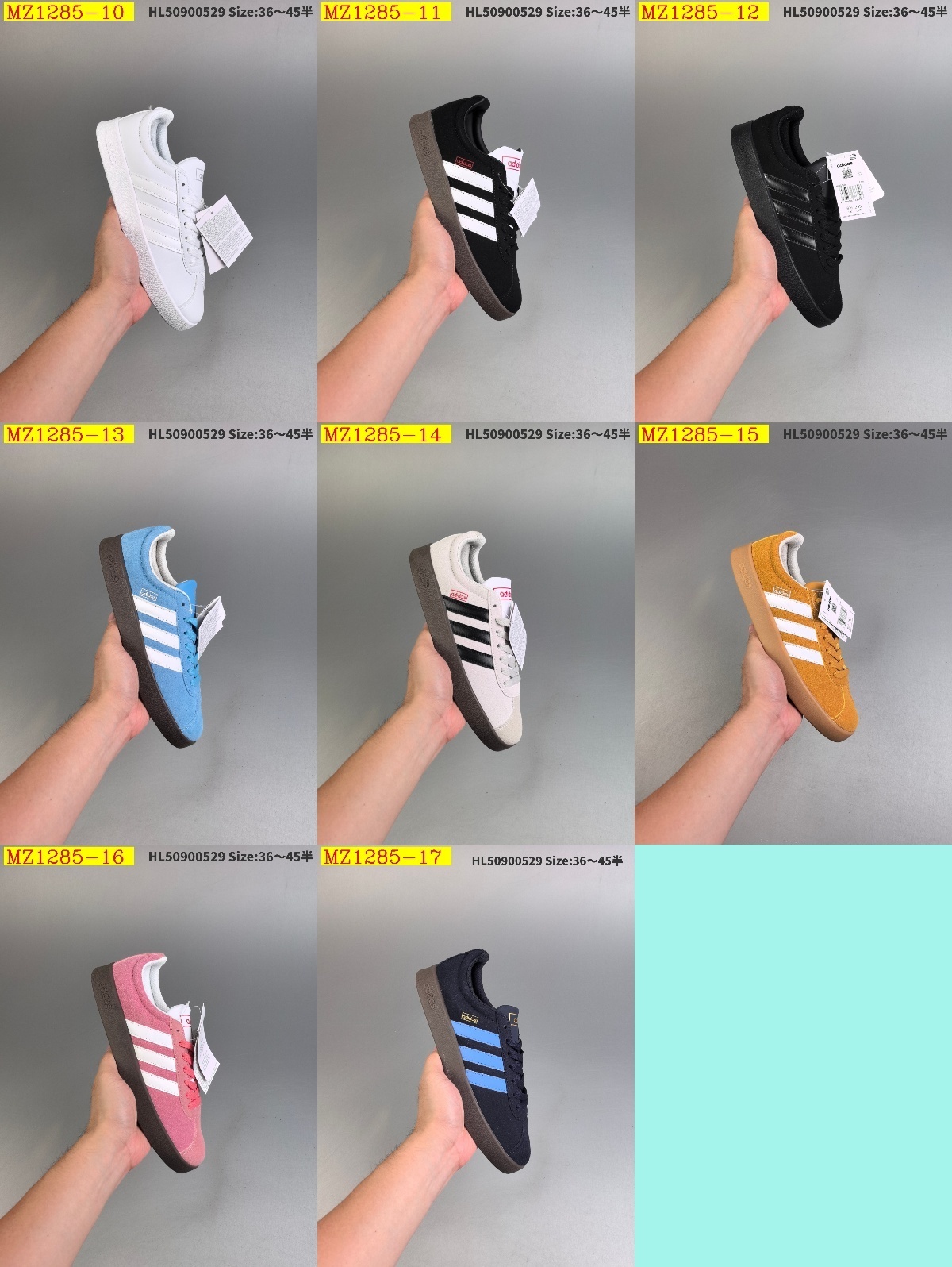 41$ Adidas VL COURT CLASSIC SHOES size 36-45 half 915870 MZ1285 gallery