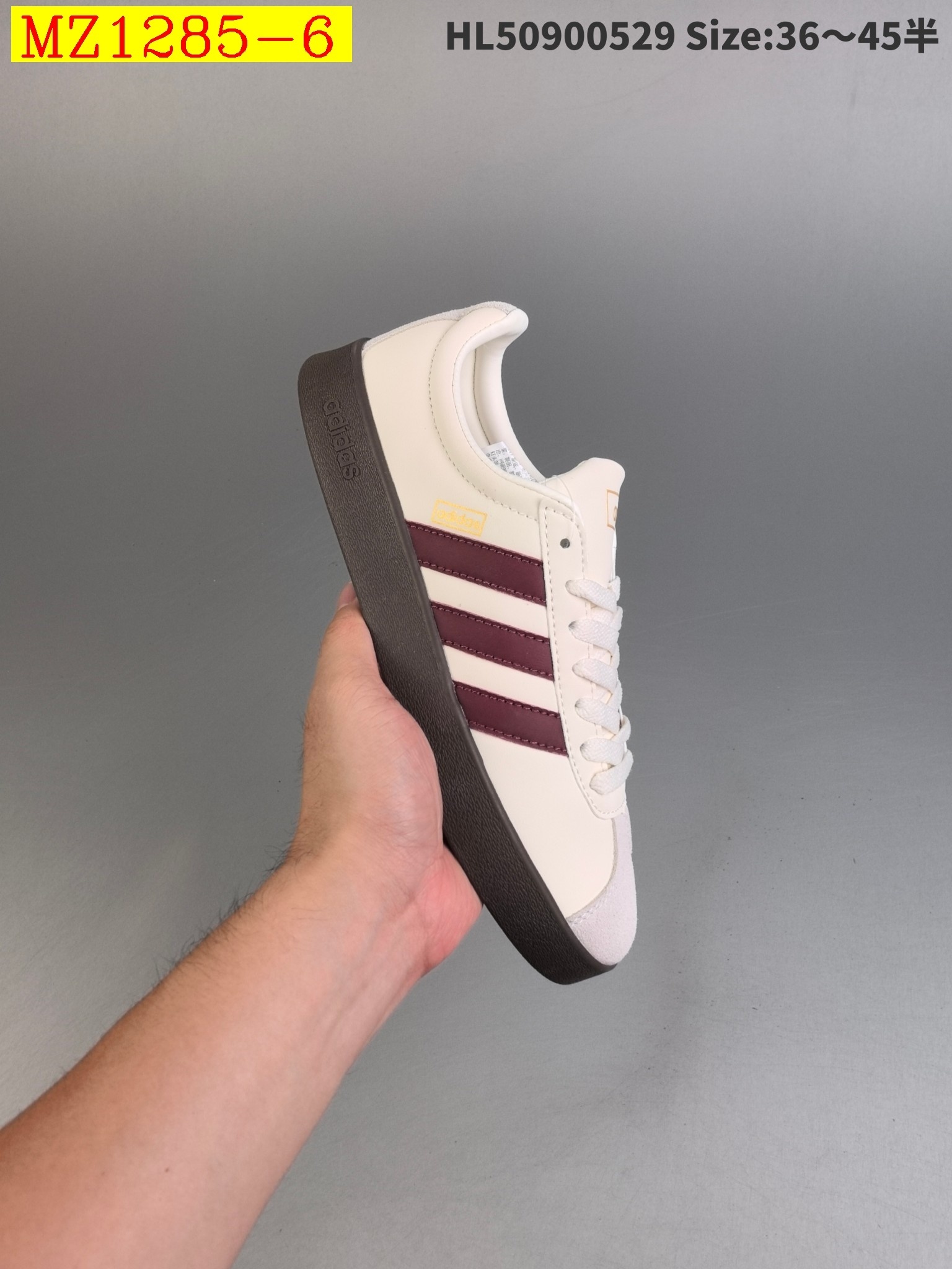 41$ Adidas VL COURT CLASSIC SHOES size 36-45 half 915870 MZ1285 gallery