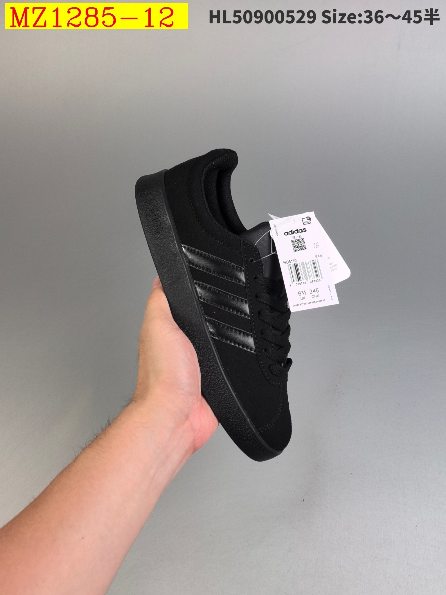 41$ Adidas VL COURT CLASSIC SHOES size 36-45 half 915870 MZ1285 gallery