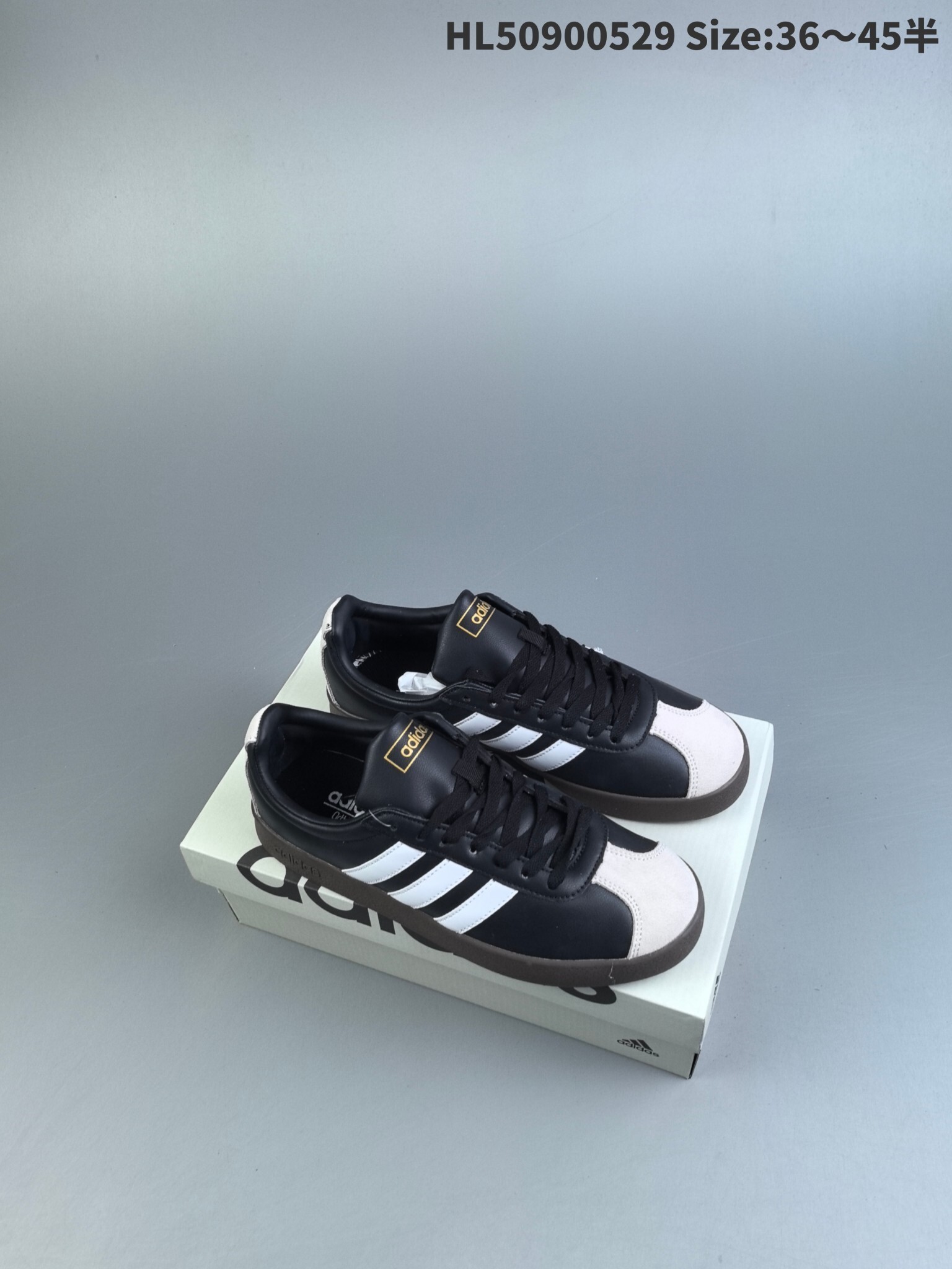 41$ Adidas VL COURT CLASSIC SHOES size 36-45 half 915870 MZ1285 gallery