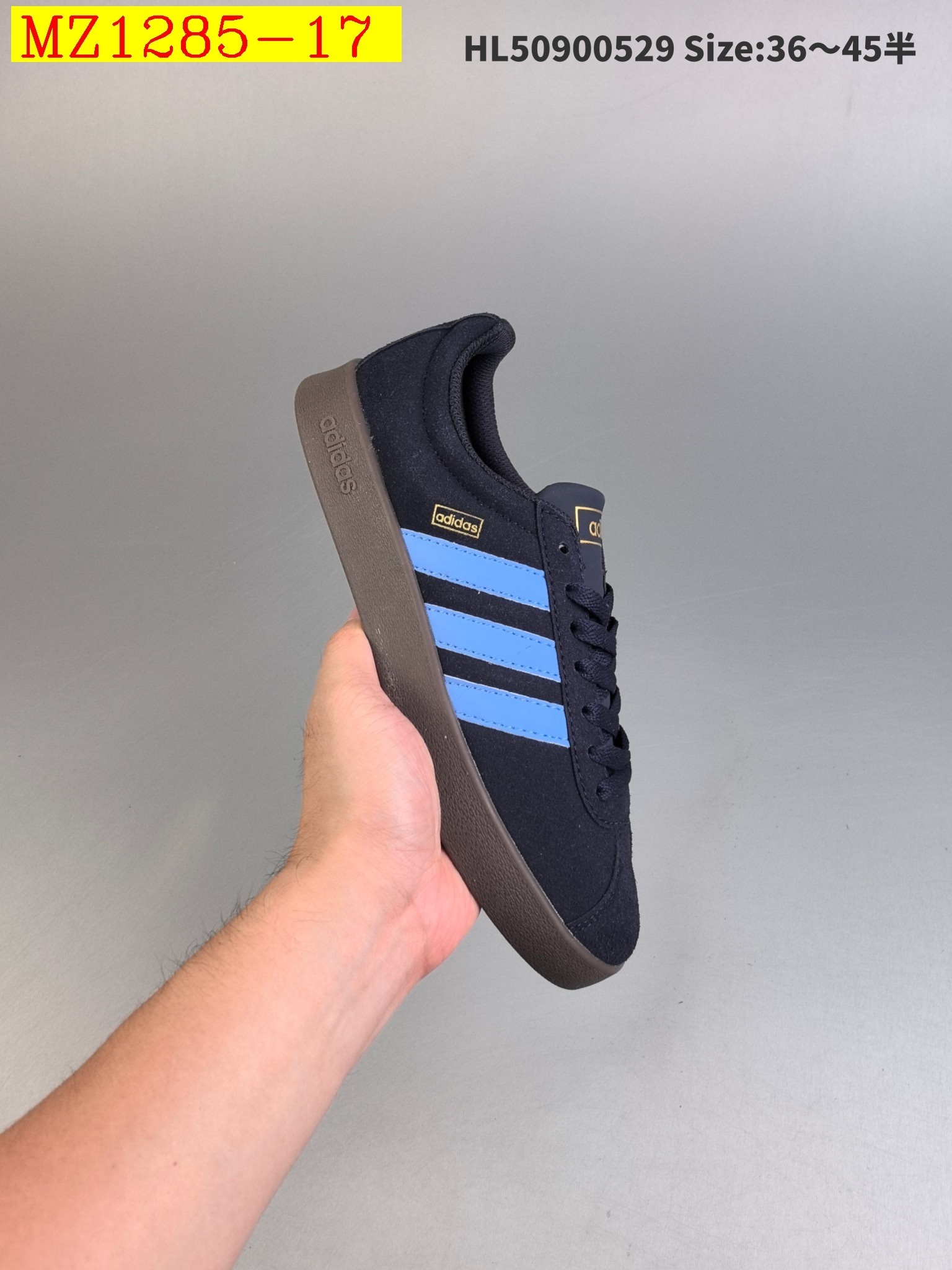 41$ Adidas VL COURT CLASSIC SHOES size 36-45 half 915870 MZ1285 gallery