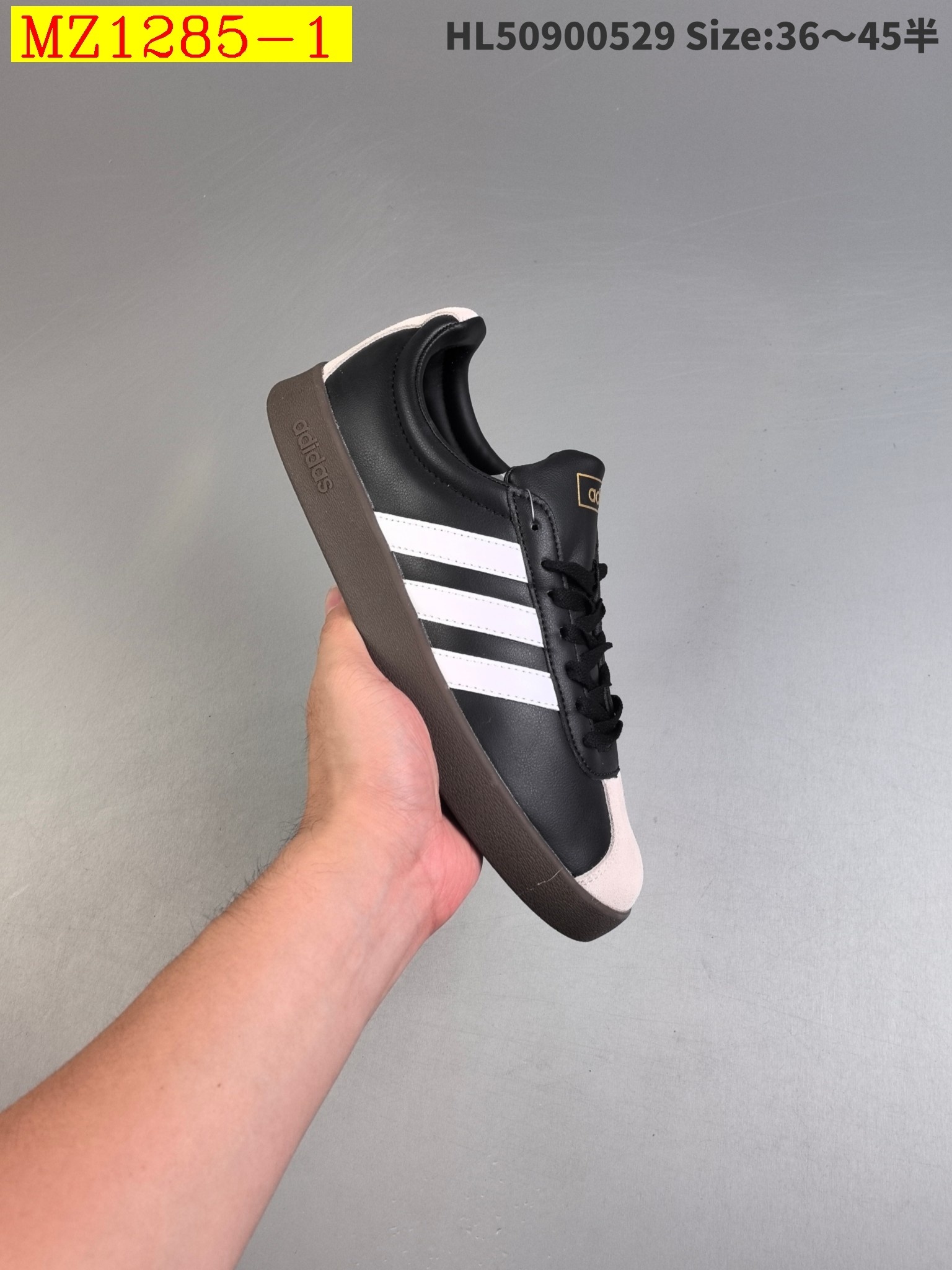 41$ Adidas VL COURT CLASSIC SHOES size 36-45 half 915870 MZ1285 gallery