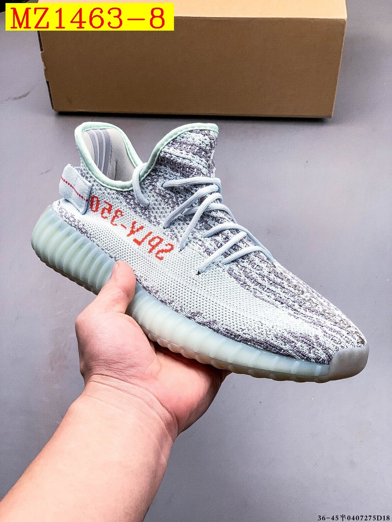 41$ Adidas YEEZY BOOST 350 V2 size 36-45 half 916810 MZ1463 gallery
