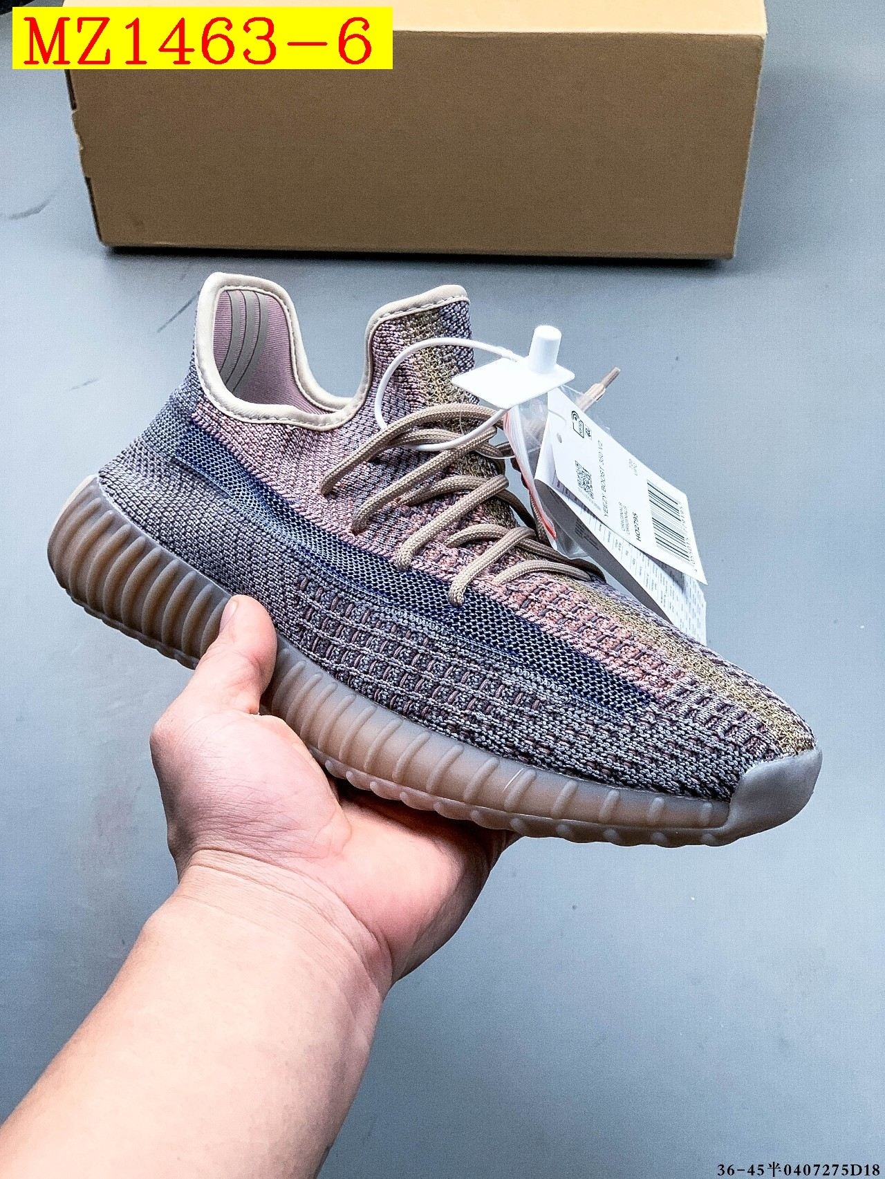 41$ Adidas YEEZY BOOST 350 V2 size 36-45 half 916810 MZ1463 gallery