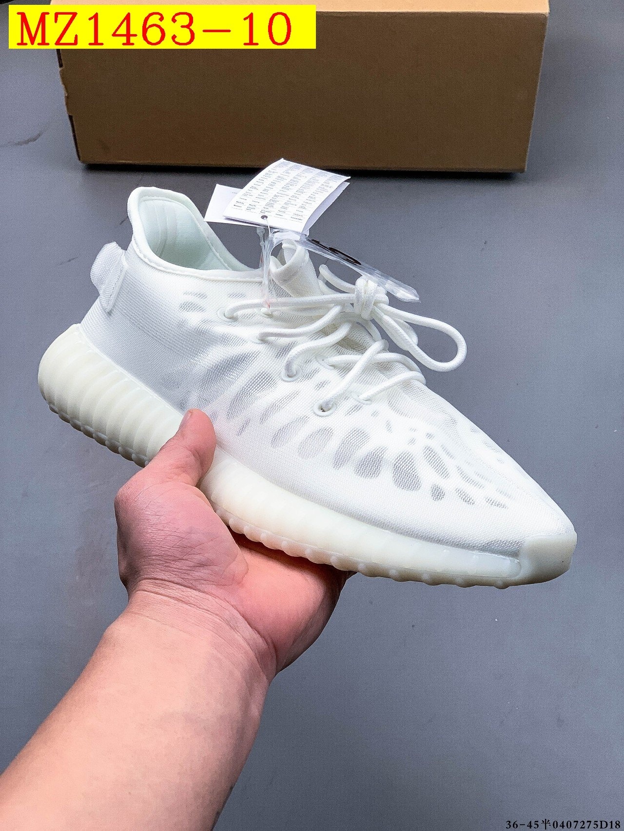 41$ Adidas YEEZY BOOST 350 V2 size 36-45 half 916810 MZ1463 gallery