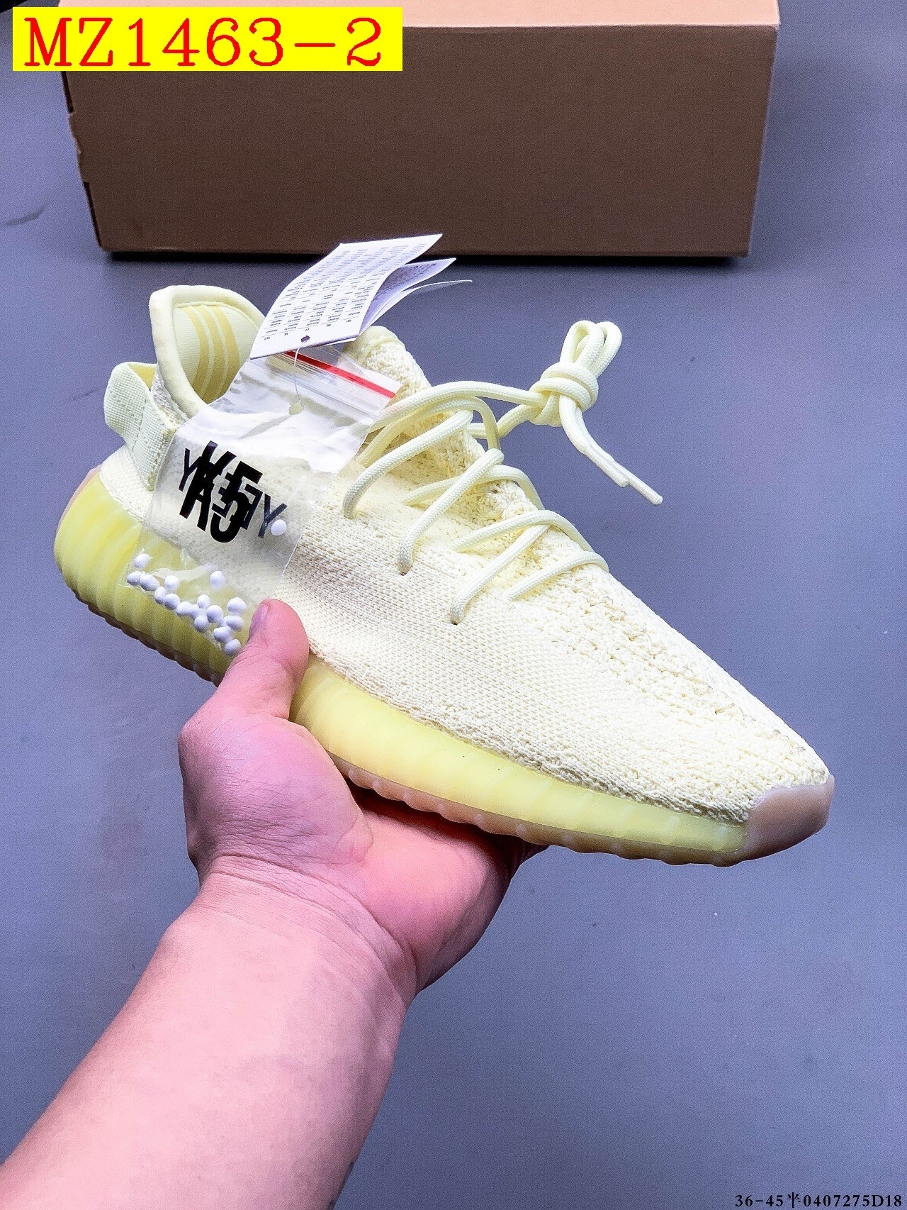 41$ Adidas YEEZY BOOST 350 V2 size 36-45 half 916810 MZ1463 gallery