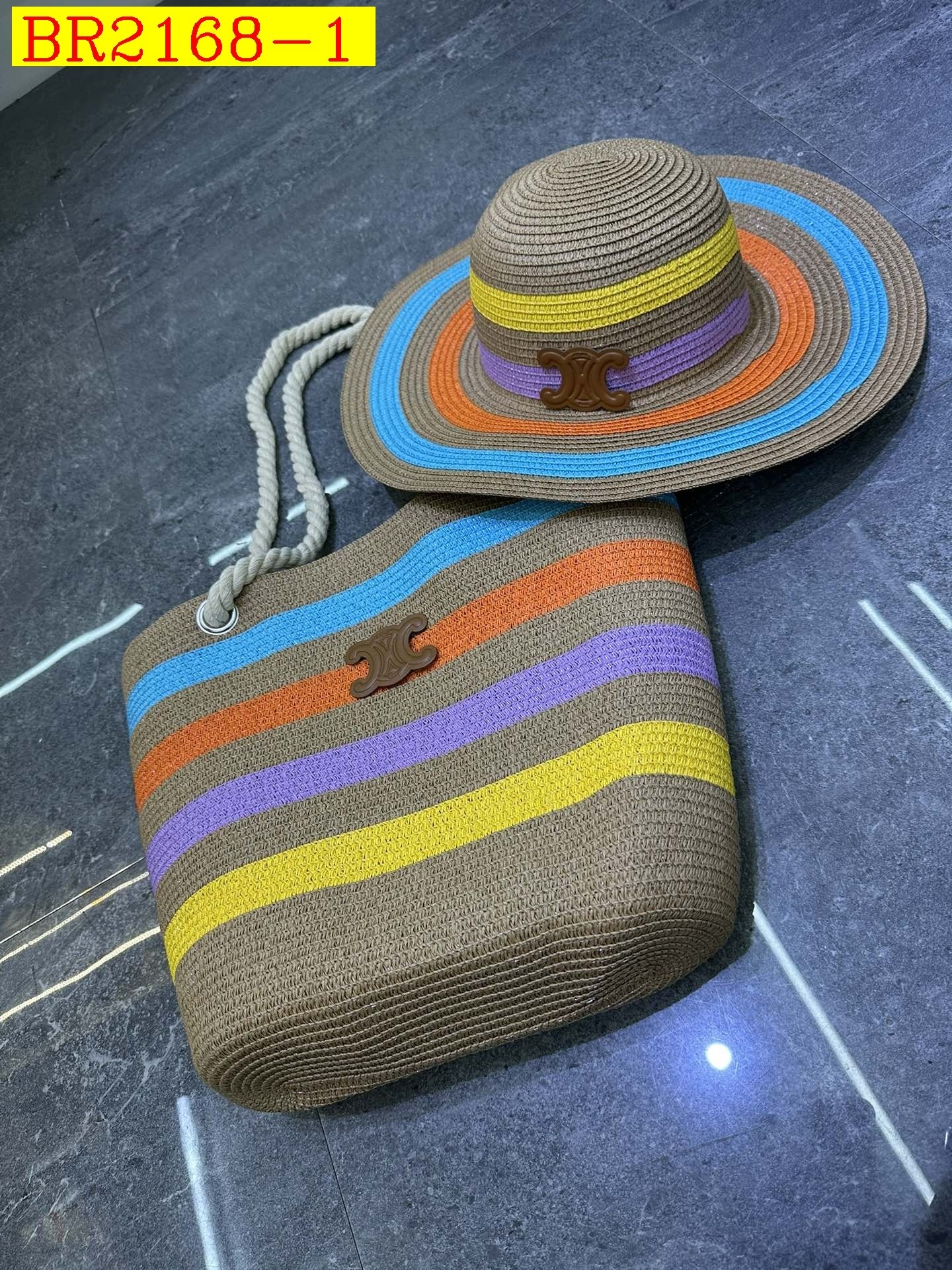 41$ CELINE Beach bag set 210950 BR2168 gallery