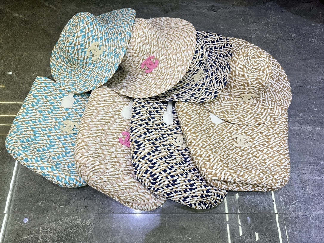 41$ CHANEL Beach hat set 317970 BR2150 gallery