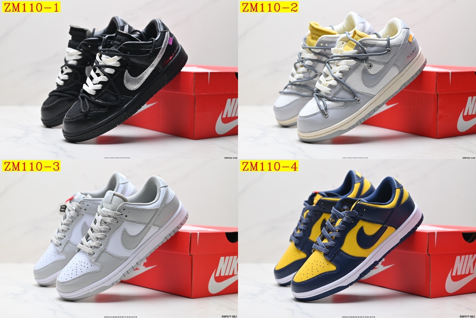 41$ NIKE DUNK LOW SIZE 36-45 414780 ZM110 gallery