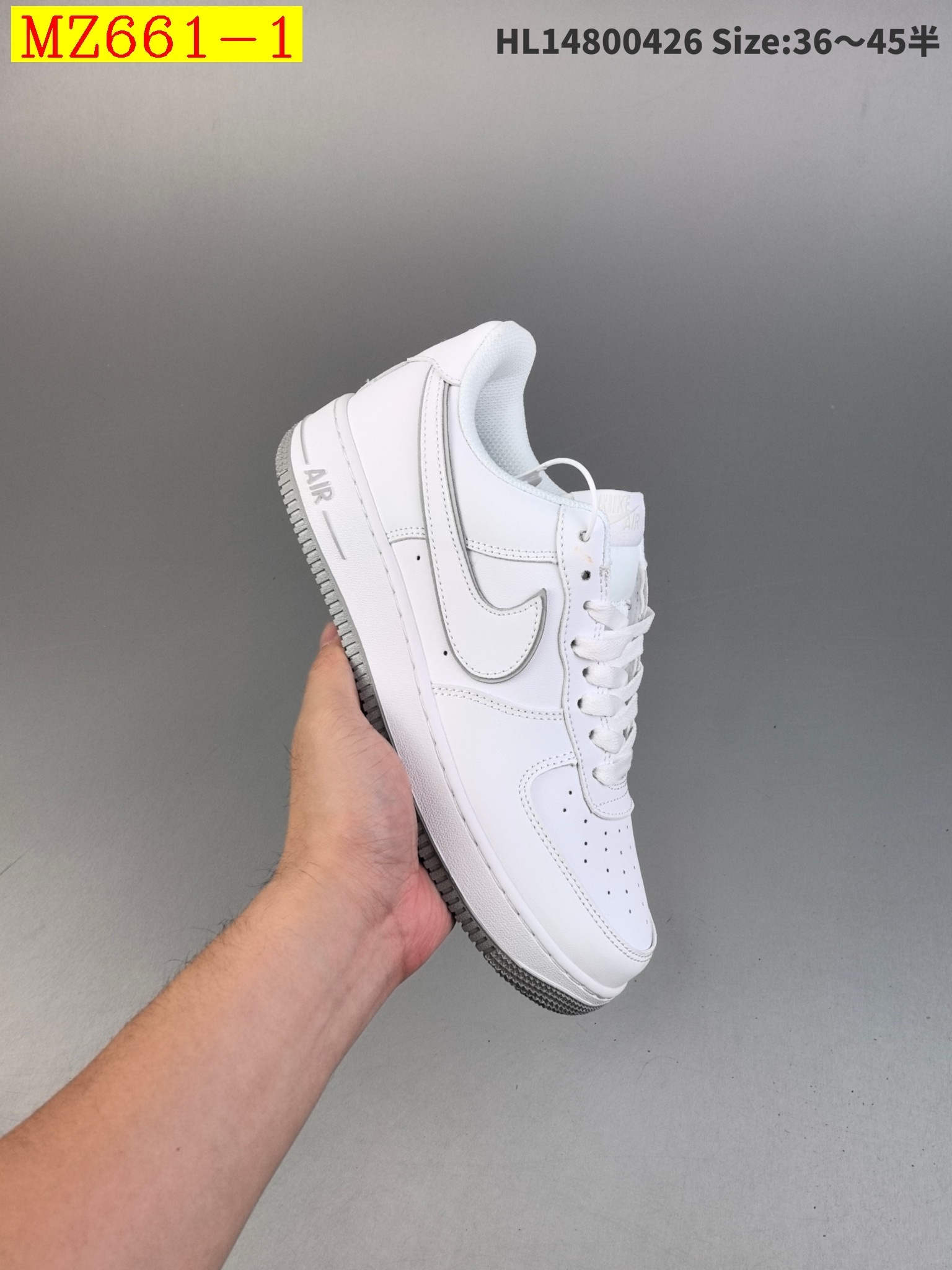41$ Nike Air Force 1 07 Low half size 36-45 517620 MZ661 gallery