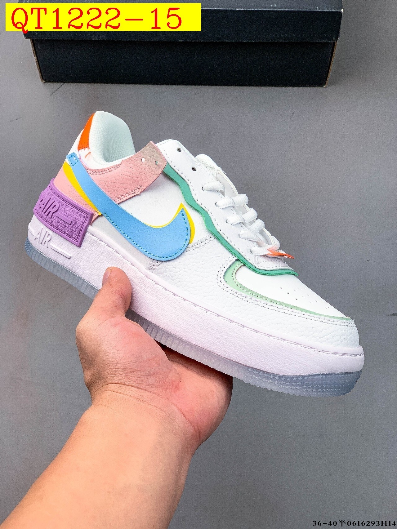 41$ Nike Air Force 1 Shadow Size 36-40 413450 QT1222 gallery