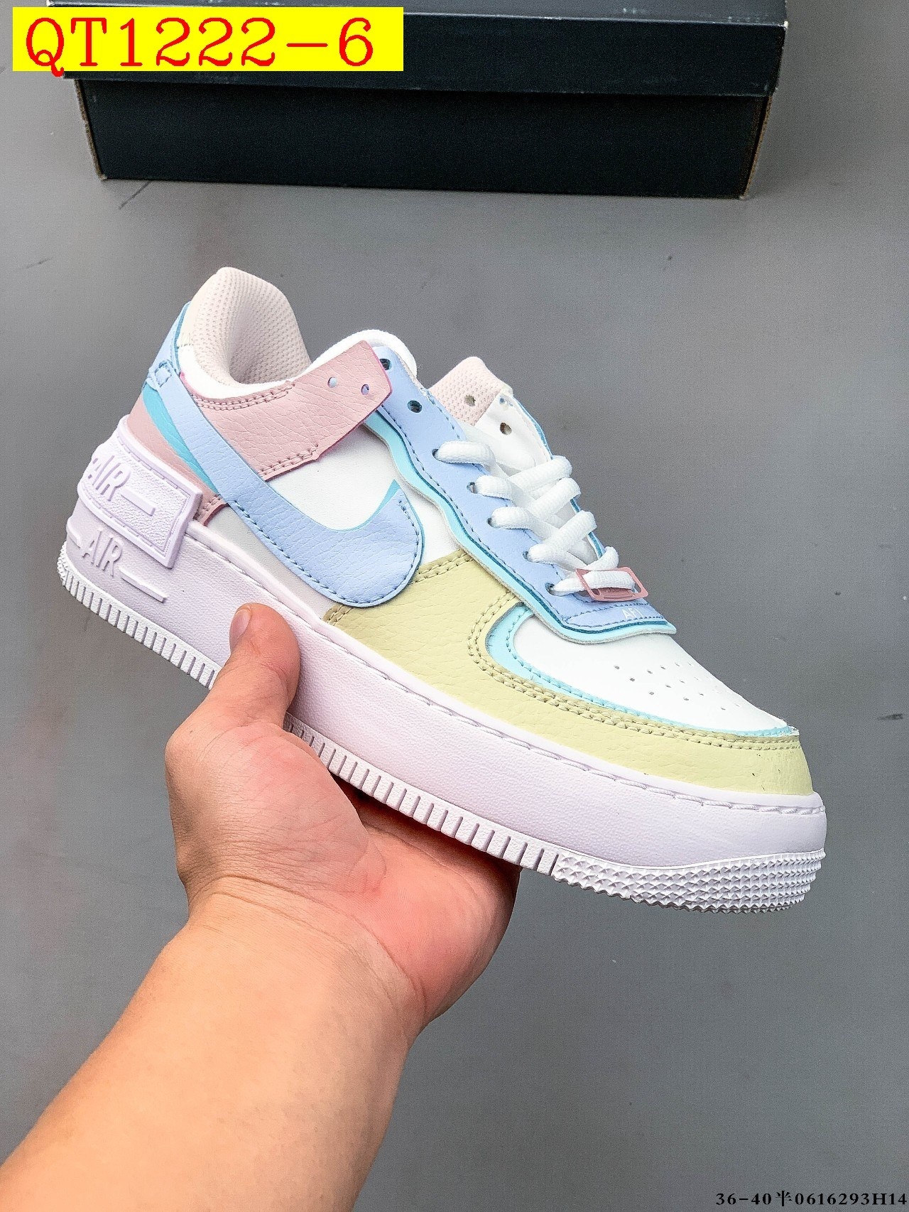 41$ Nike Air Force 1 Shadow Size 36-40 413450 QT1222 gallery