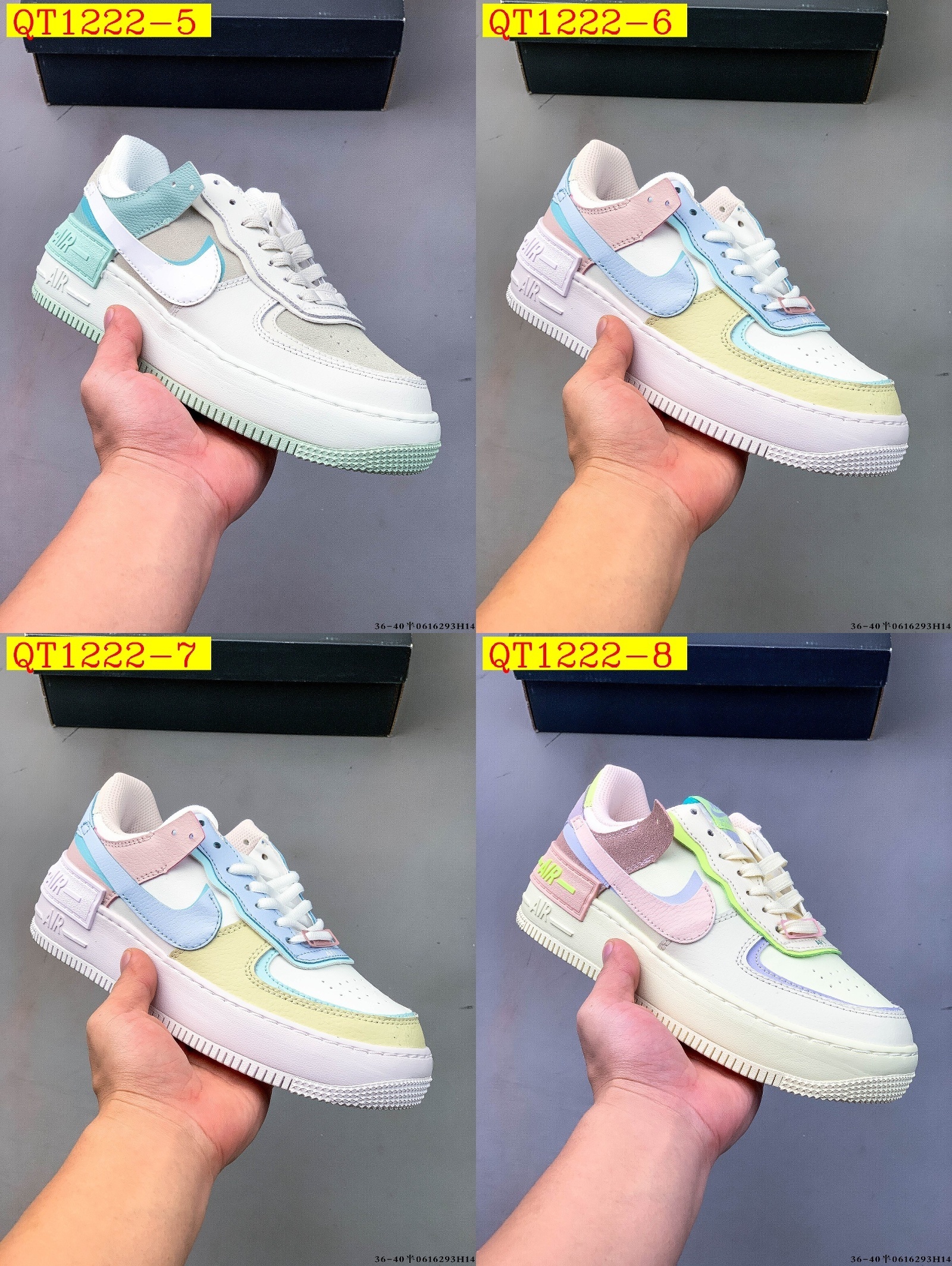 41$ Nike Air Force 1 Shadow Size 36-40 413450 QT1222 gallery