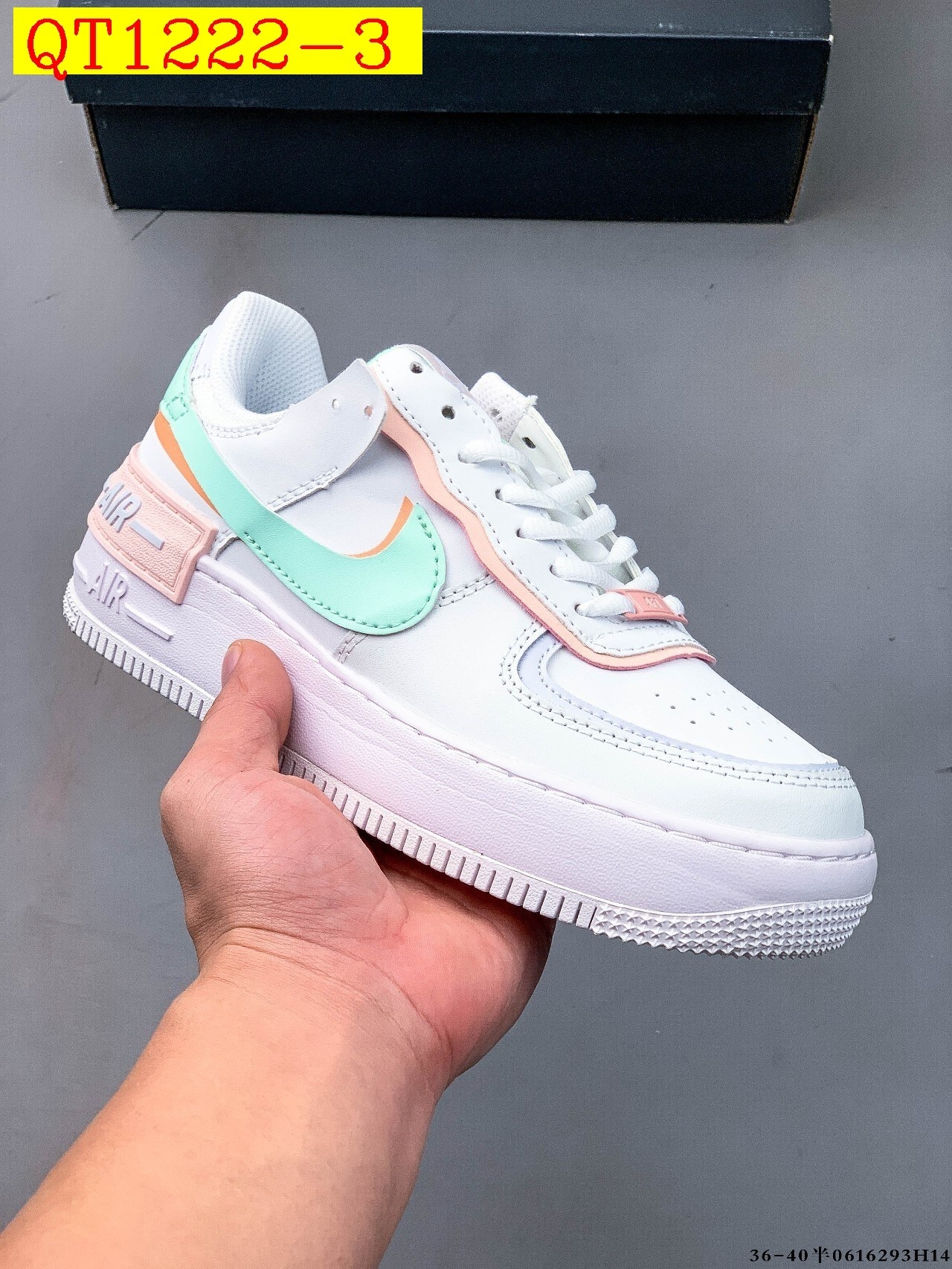 41$ Nike Air Force 1 Shadow Size 36-40 413450 QT1222 gallery