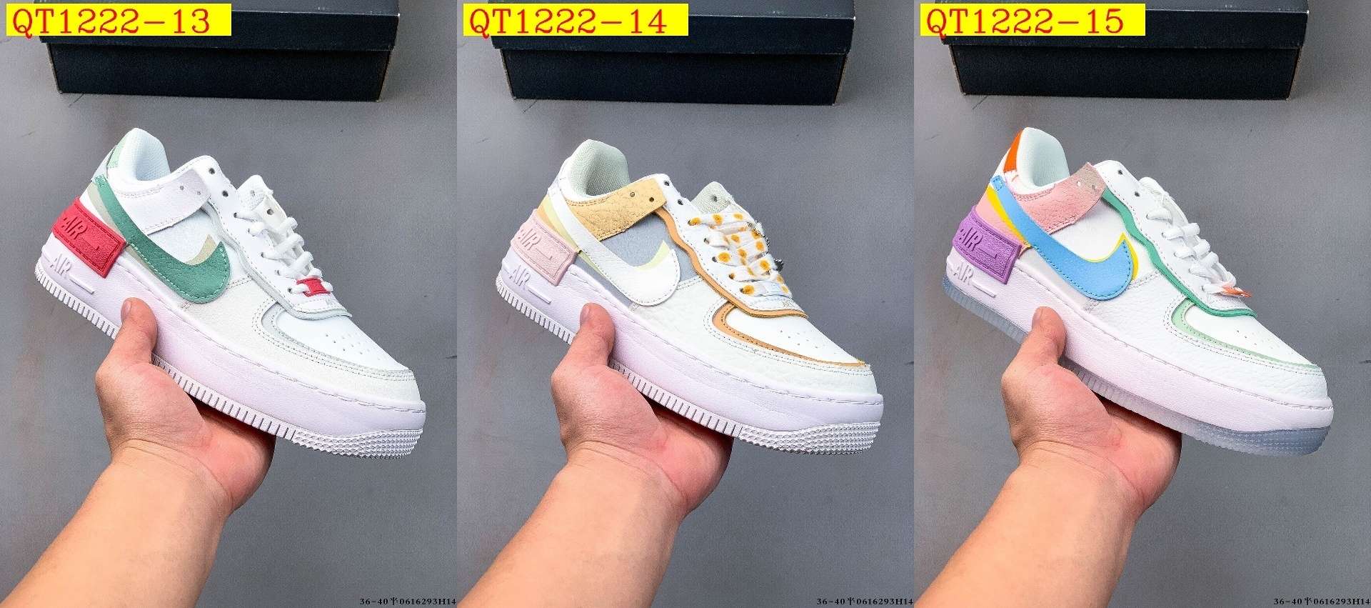 41$ Nike Air Force 1 Shadow Size 36-40 413450 QT1222 gallery