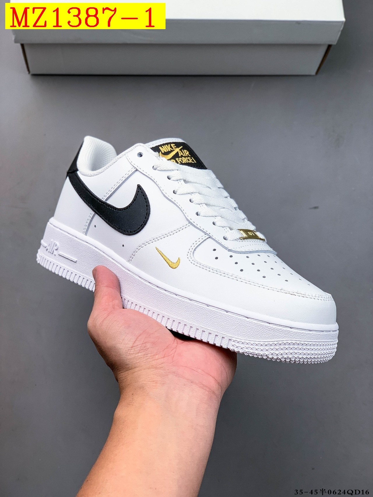 41$ Top Quality Nike Air Force 1 Low size 36-45 half 013680 MZ1387 gallery