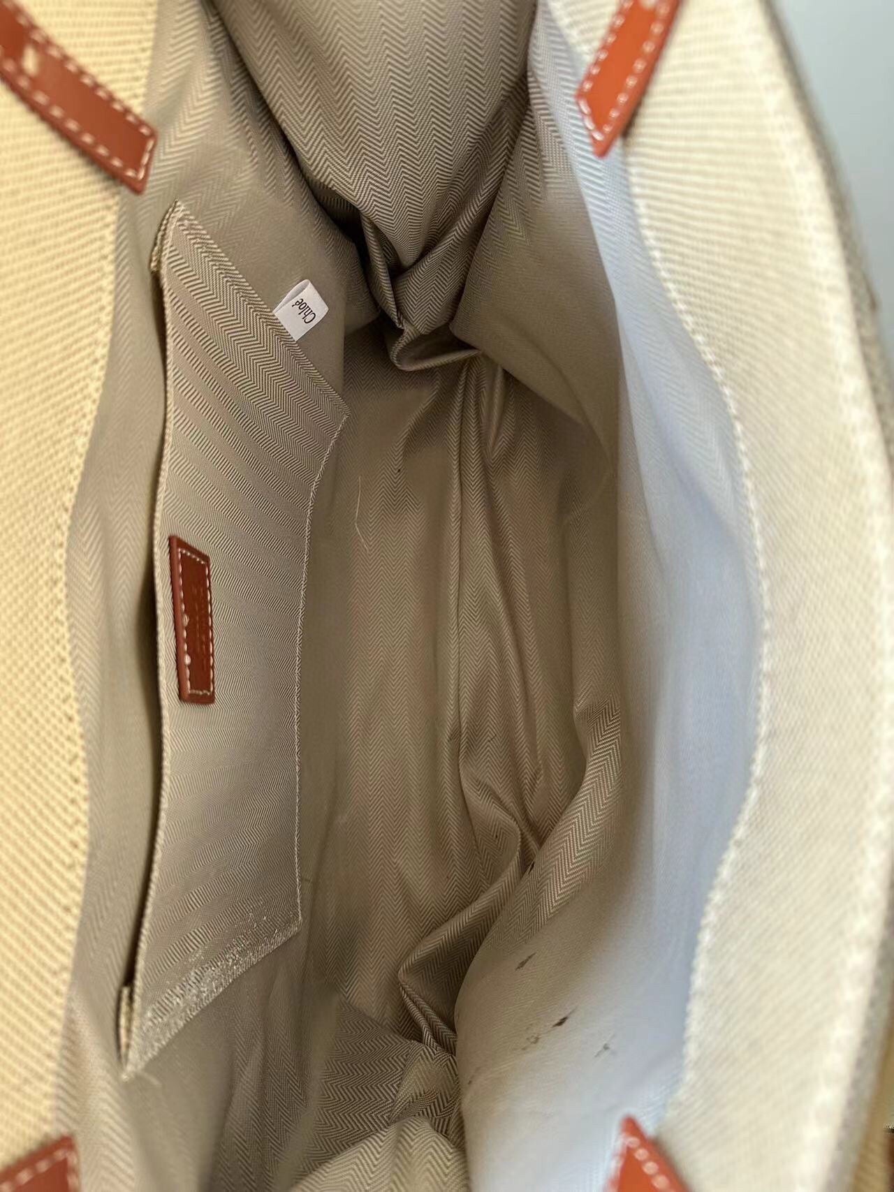 41$ dh Chloe 7018 woody Shoulder bag SIZE 37X27X10 CM 61345024815 DX390 gallery