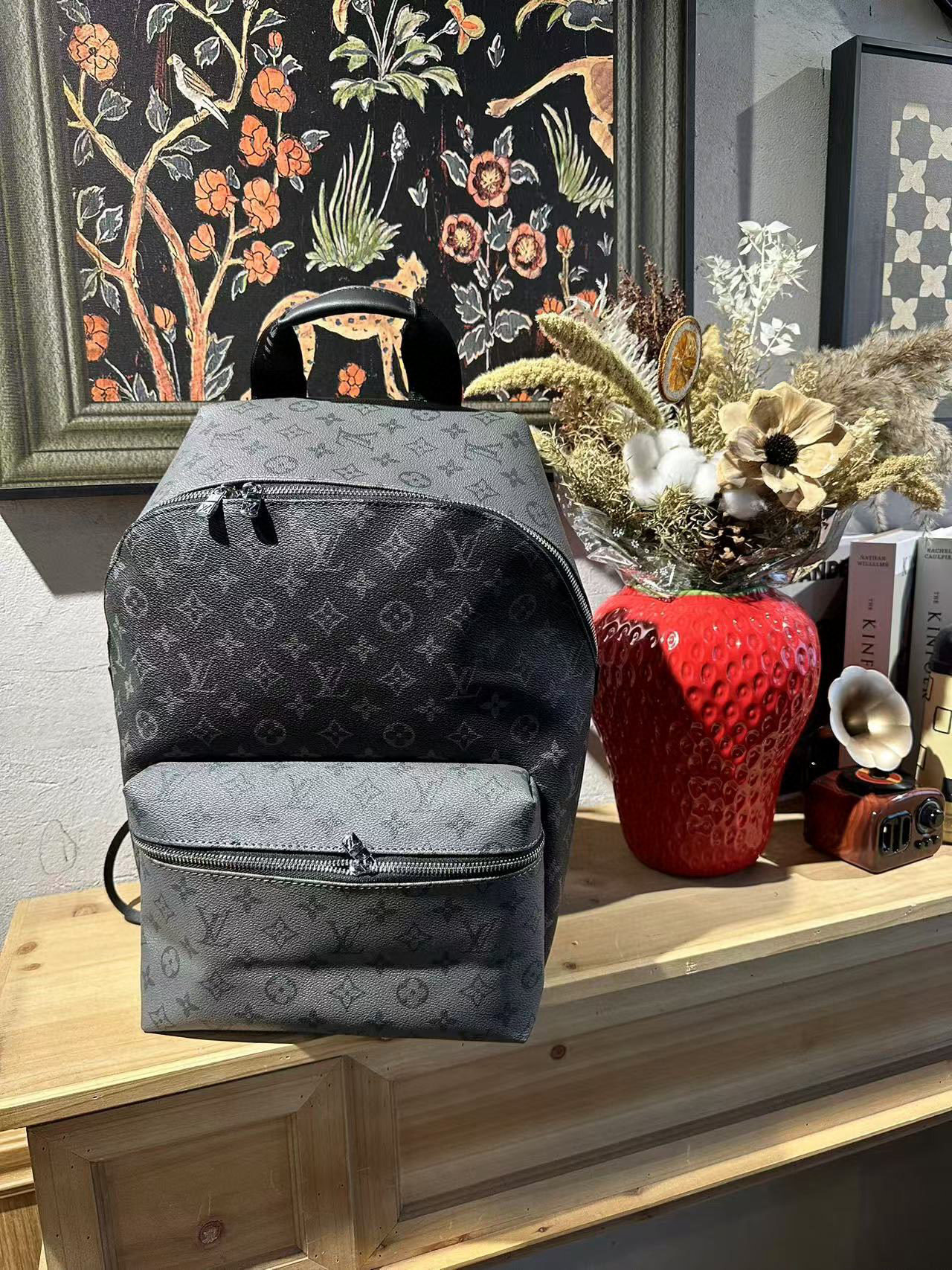 41$ dh LV 1956 PU Backpack bag size 37X27X15 cm 31572624818 DX512 gallery