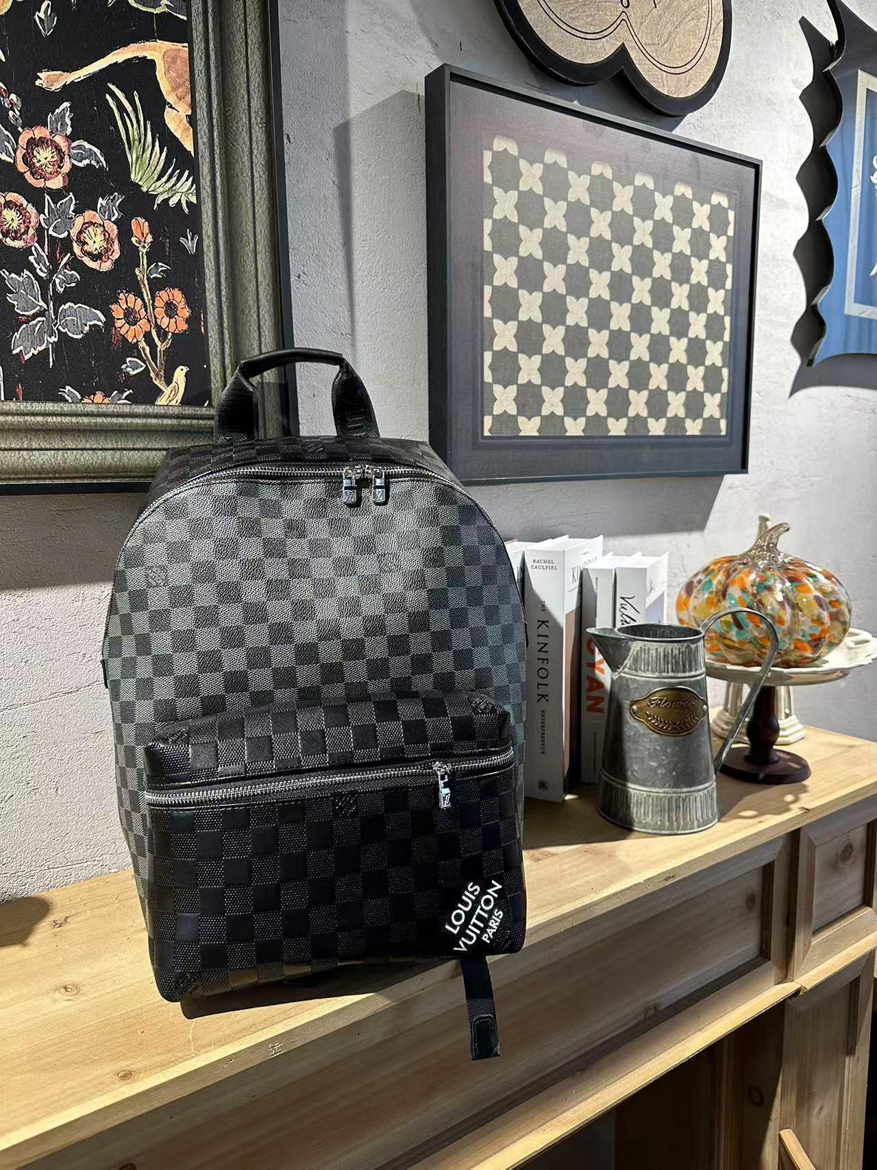 41$ dh LV 1956 PU Backpack bag size 37X27X15 cm 31572624818 DX512 gallery