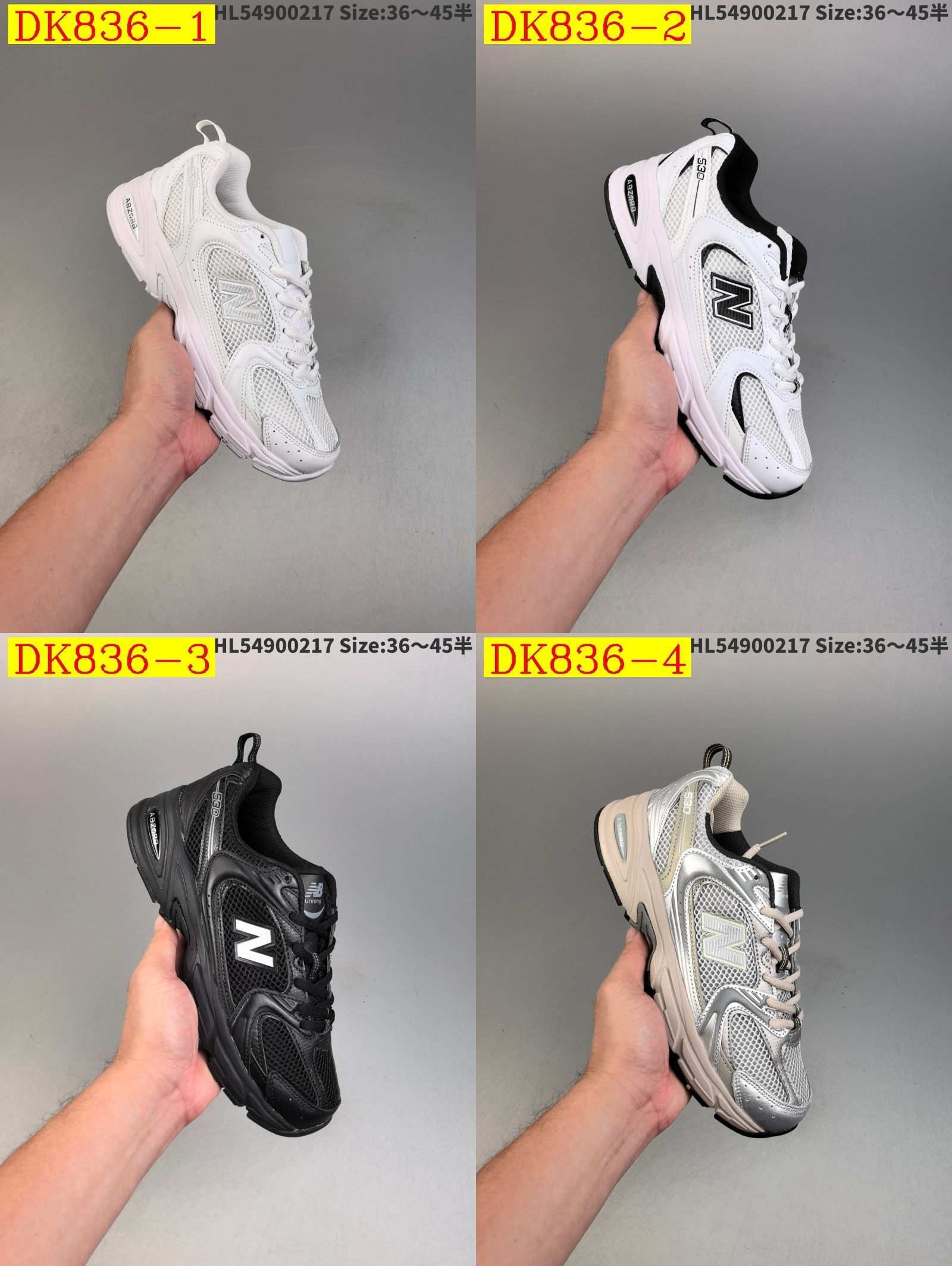 41$ dh NB530 New Balance 530 size 36-45 51281024815 DK836 gallery