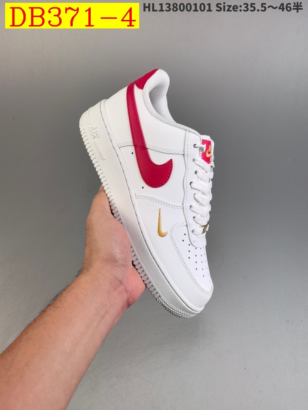 41$ dh Nike AIR FORCE 1 07 Half size 36-45 51261024817 DB371 gallery