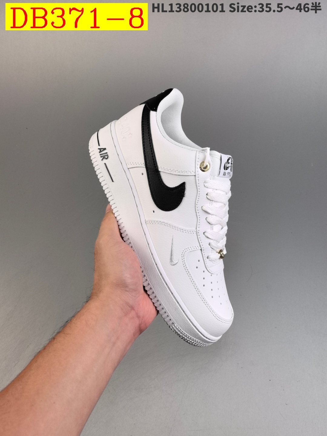 41$ dh Nike AIR FORCE 1 07 Half size 36-45 51261024817 DB371 gallery