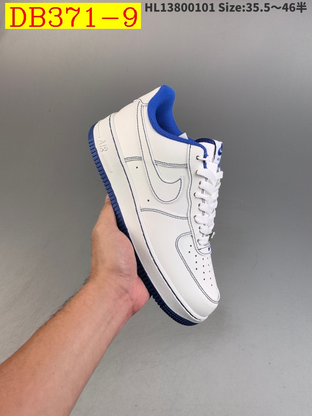 41$ dh Nike AIR FORCE 1 07 Half size 36-45 51261024817 DB371 gallery