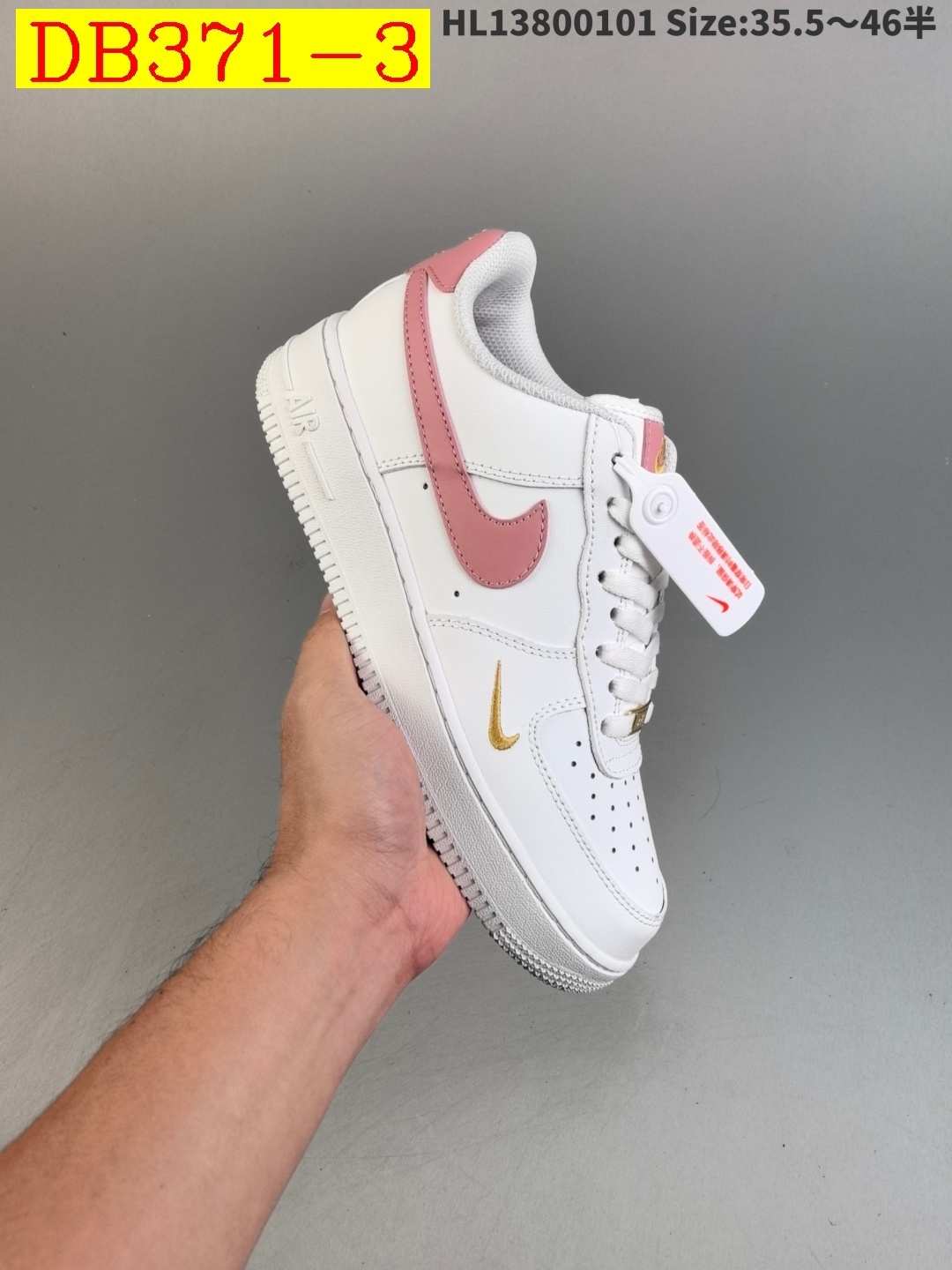 41$ dh Nike AIR FORCE 1 07 Half size 36-45 51261024817 DB371 gallery