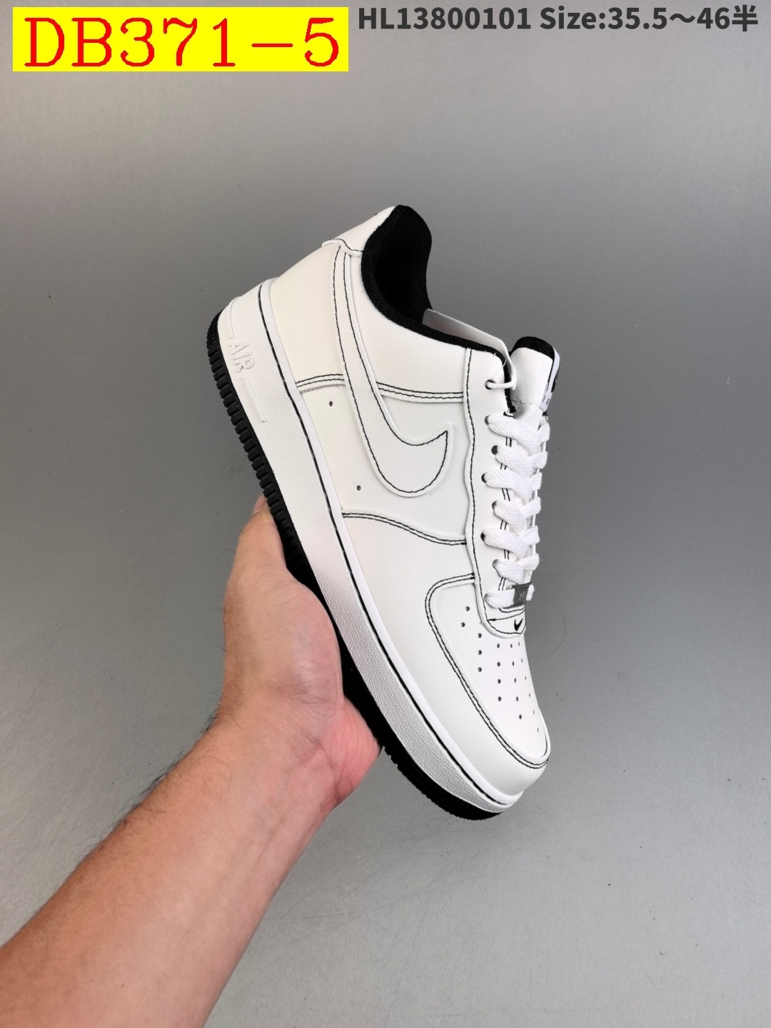 41$ dh Nike AIR FORCE 1 07 Half size 36-45 51261024817 DB371 gallery