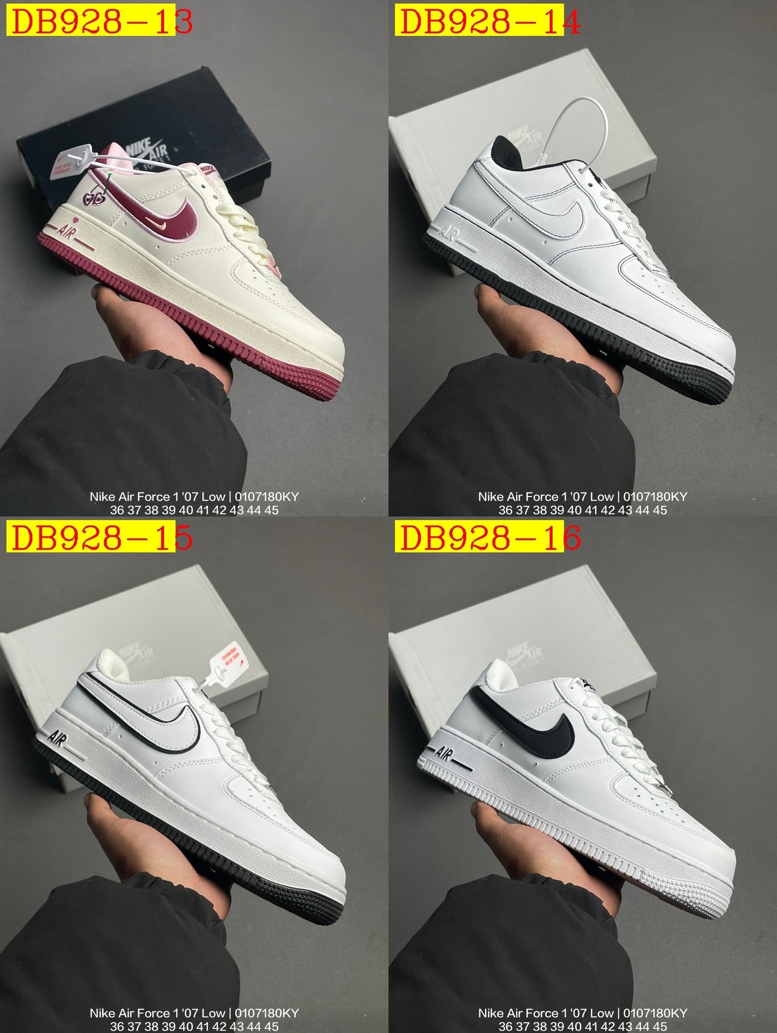 41$ dh Nike Air Force 1 07 Low size 36-45 31562024818 DB928 gallery