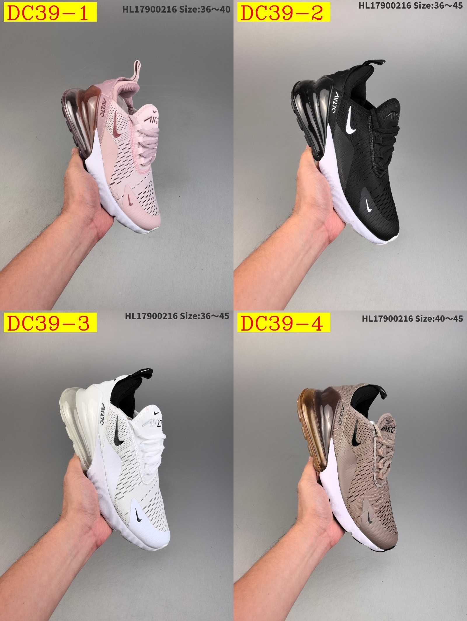 41$ dh Nike Air Max 270 size 35-45 71485024815 DC39 gallery