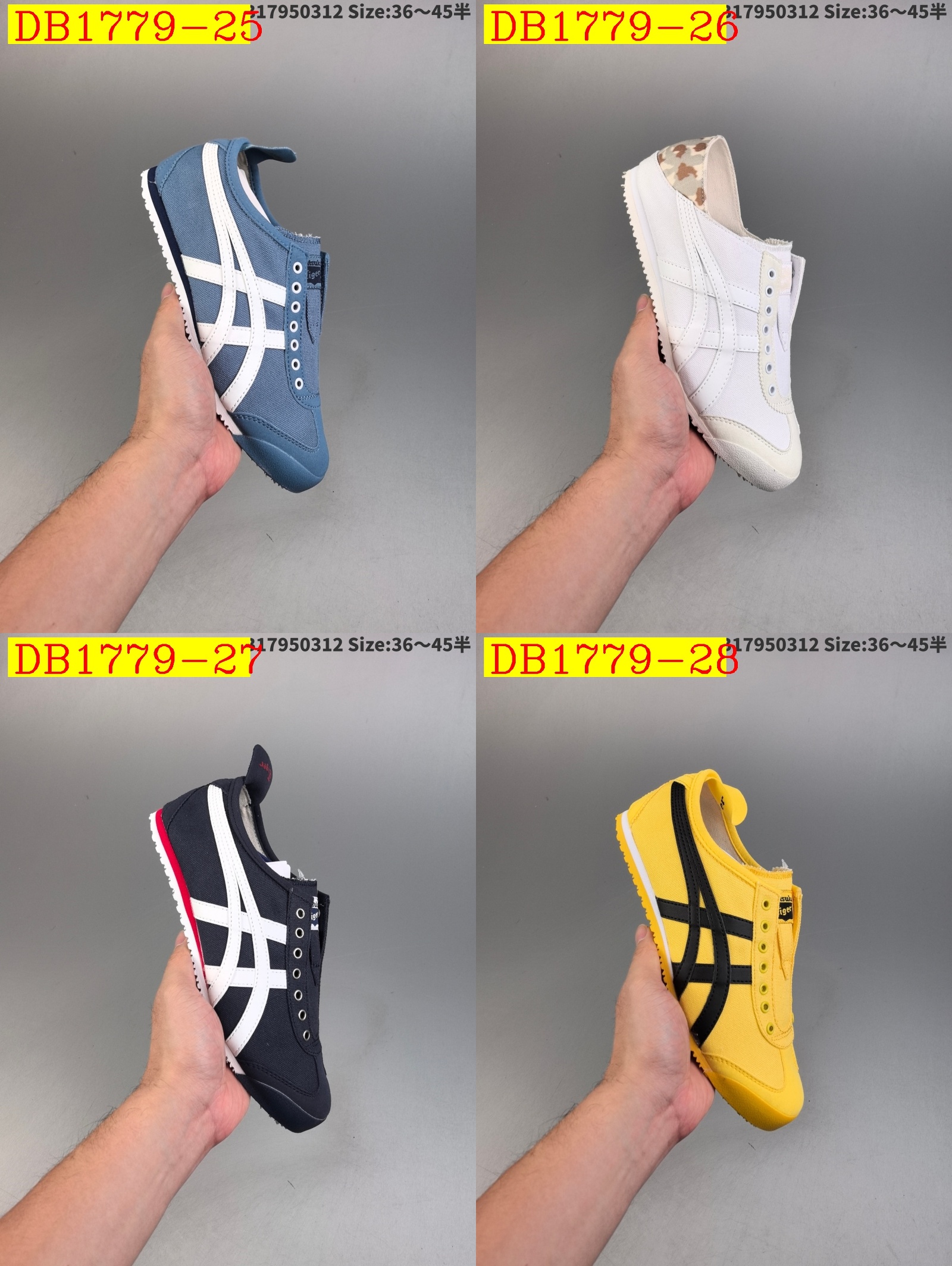 41$ dh Onitsuka Tiger MEXICO 66 size 36-45 61395024819 DB1779 gallery