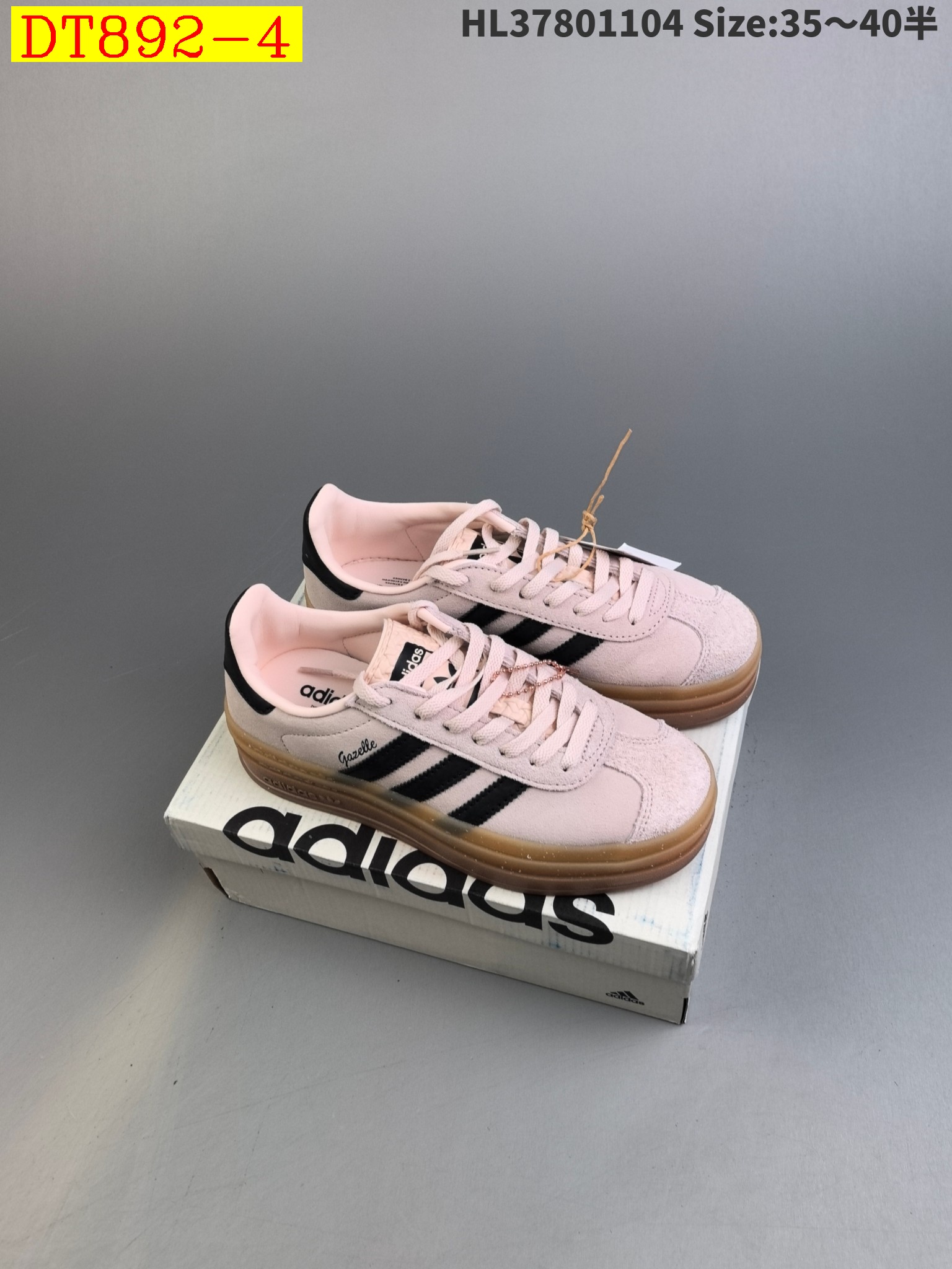 41$ new_dh Adidas Originals Gazelle Bold W Half size 35-40 31562023696 DT892 gallery