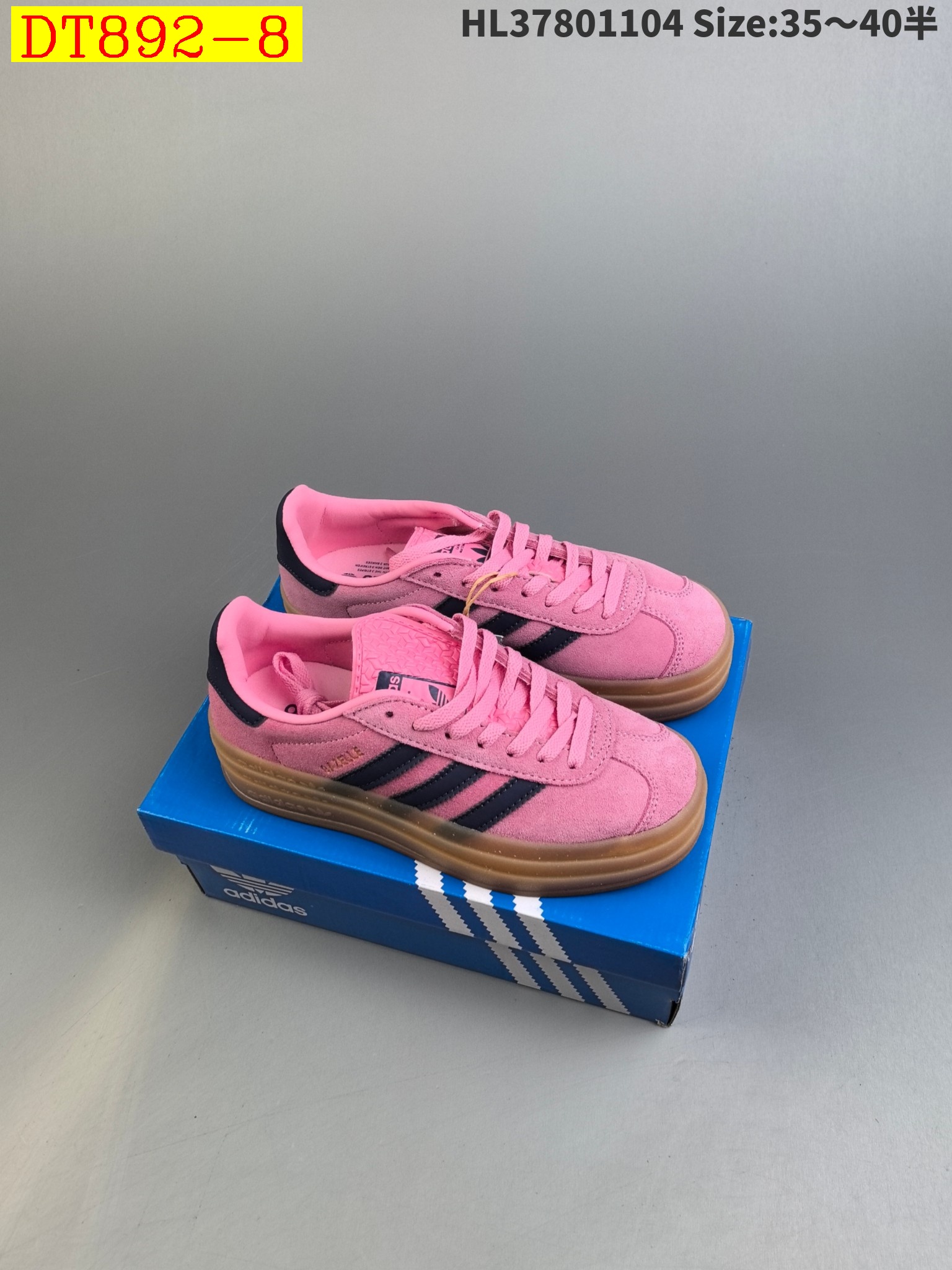 41$ new_dh Adidas Originals Gazelle Bold W Half size 35-40 31562023696 DT892 gallery