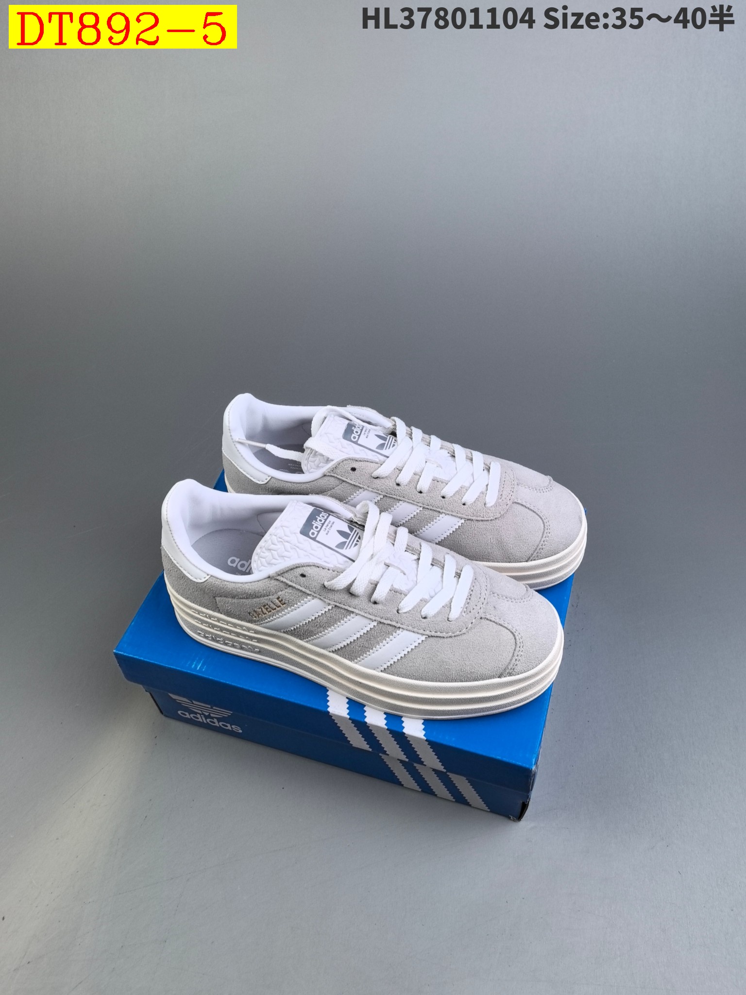 41$ new_dh Adidas Originals Gazelle Bold W Half size 35-40 31562023696 DT892 gallery