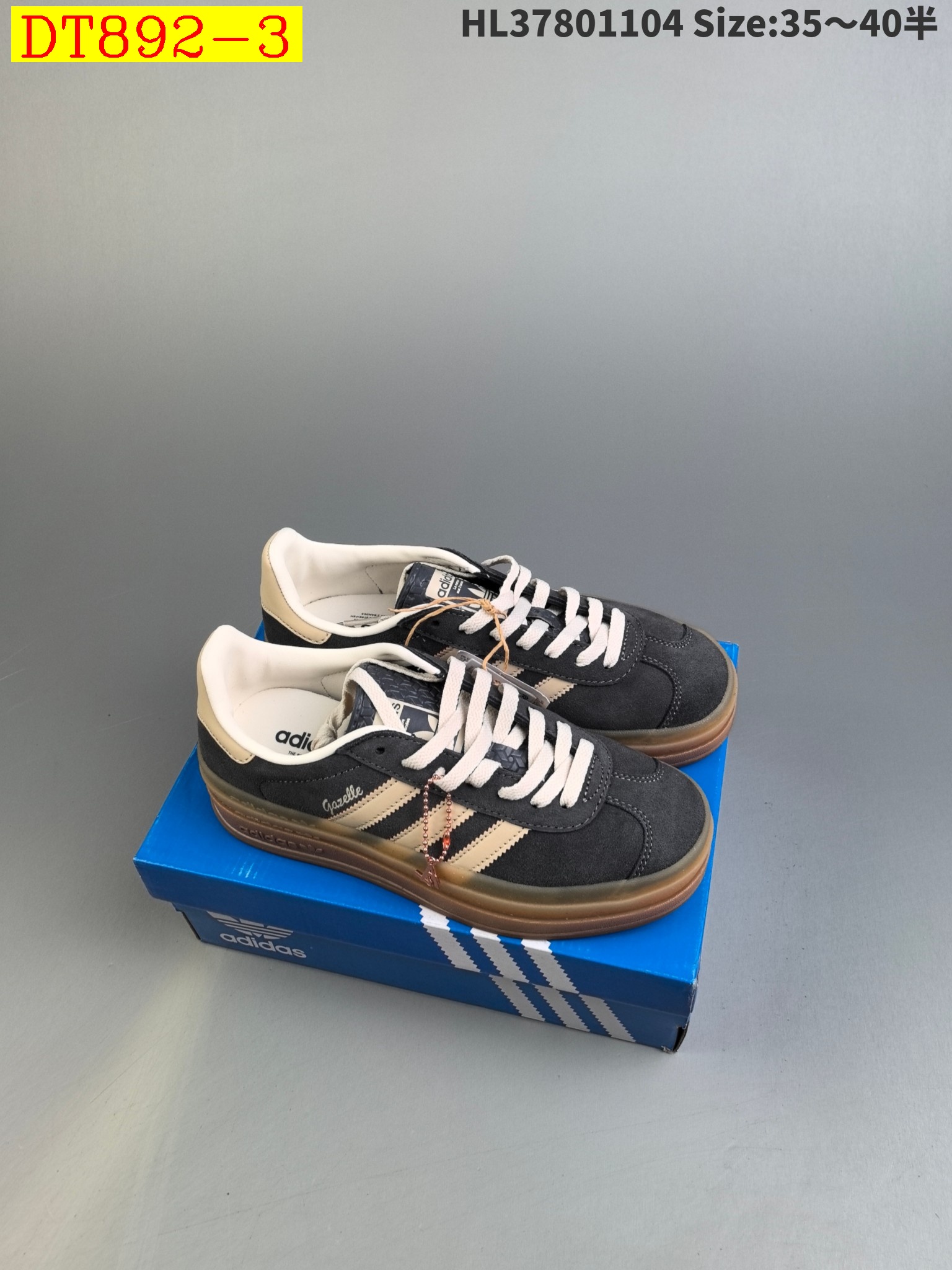 41$ new_dh Adidas Originals Gazelle Bold W Half size 35-40 31562023696 DT892 gallery