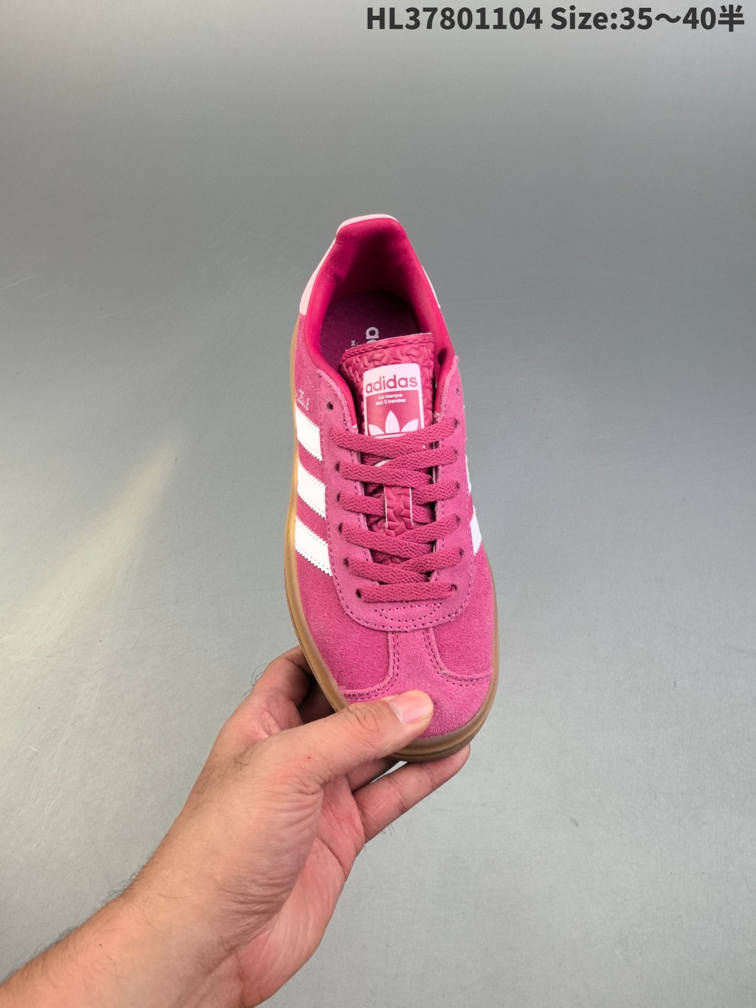 41$ new_dh Adidas Originals Gazelle Bold W Half size 35-40 31562023696 DT892 gallery
