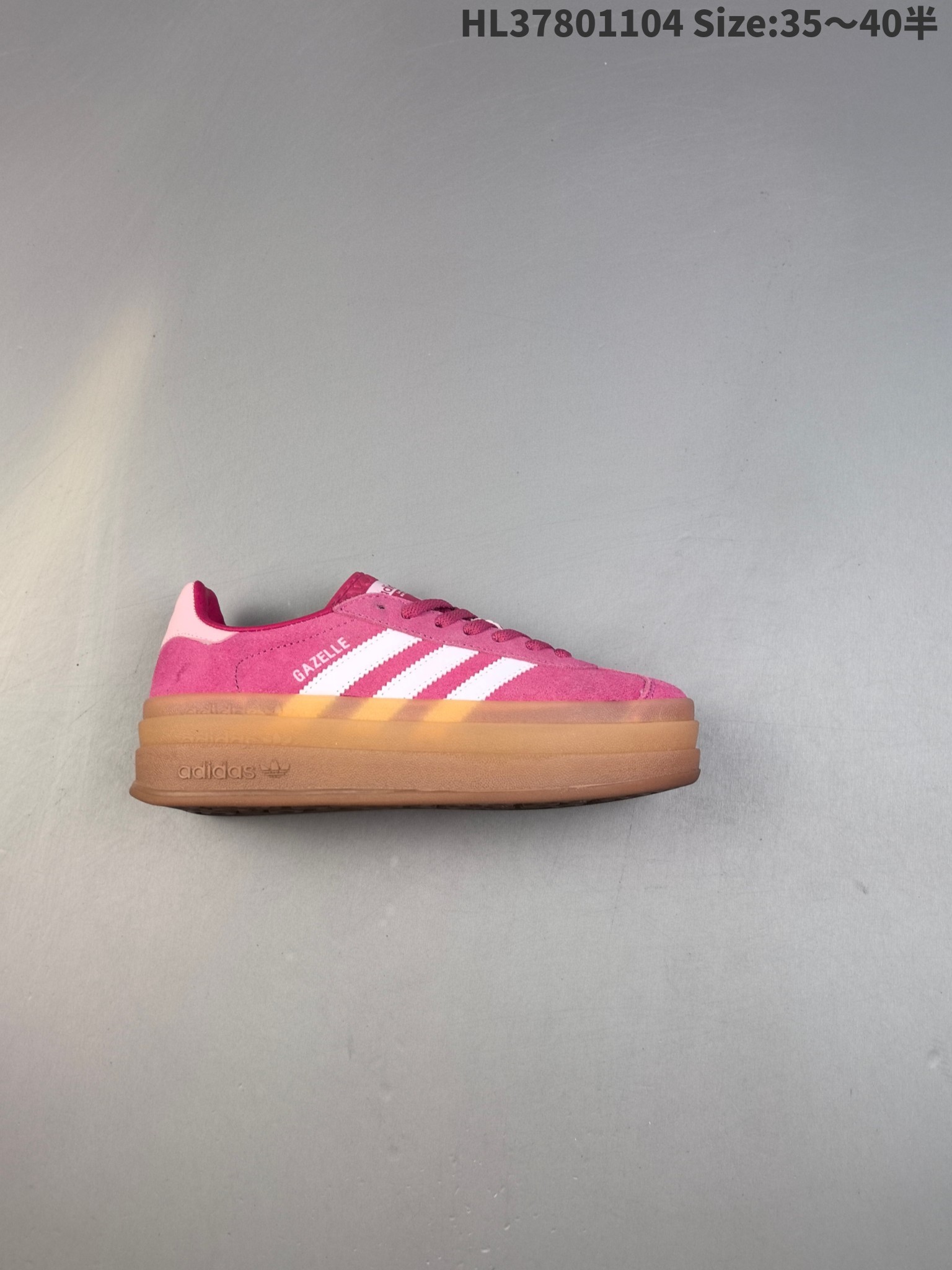 41$ new_dh Adidas Originals Gazelle Bold W Half size 35-40 31562023696 DT892 gallery