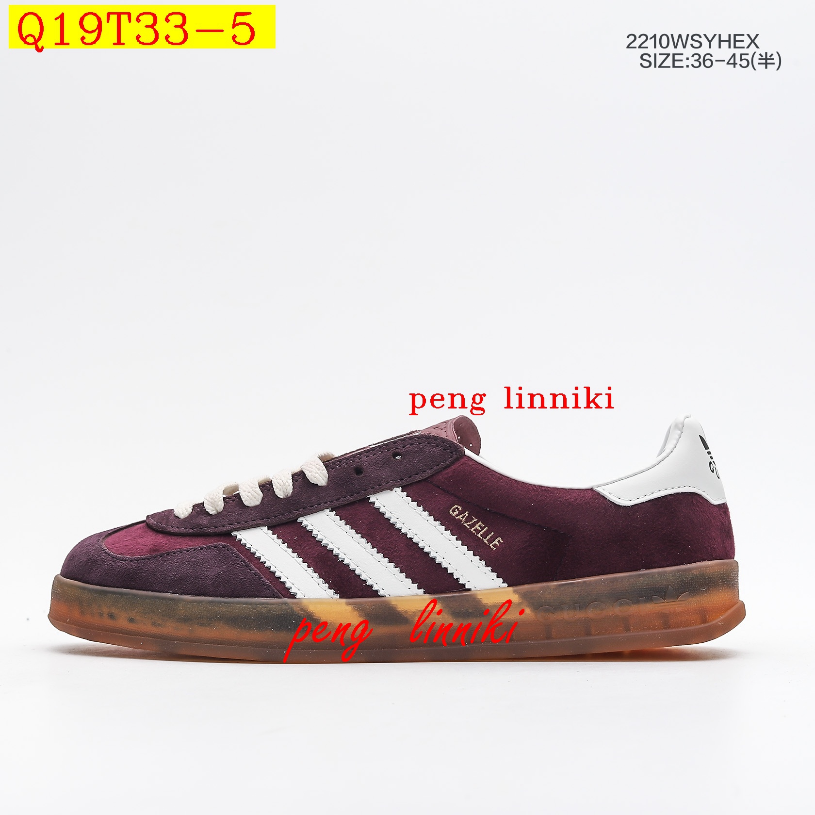 41$ new_dh Adidas Originals Gazelle X GUCCI SIZE 36-45 62425023893 Q19T33 gallery