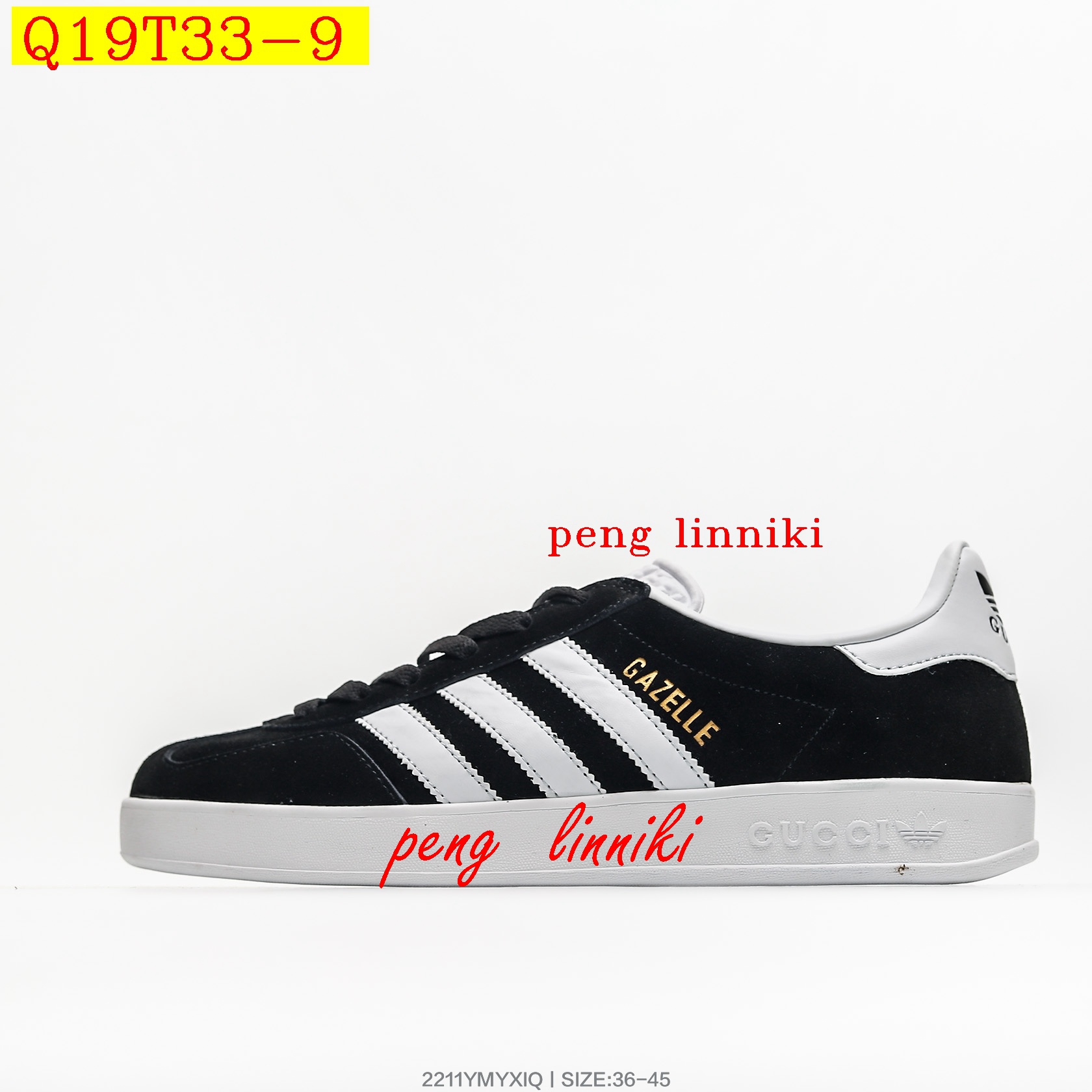 41$ new_dh Adidas Originals Gazelle X GUCCI SIZE 36-45 62425023893 Q19T33 gallery