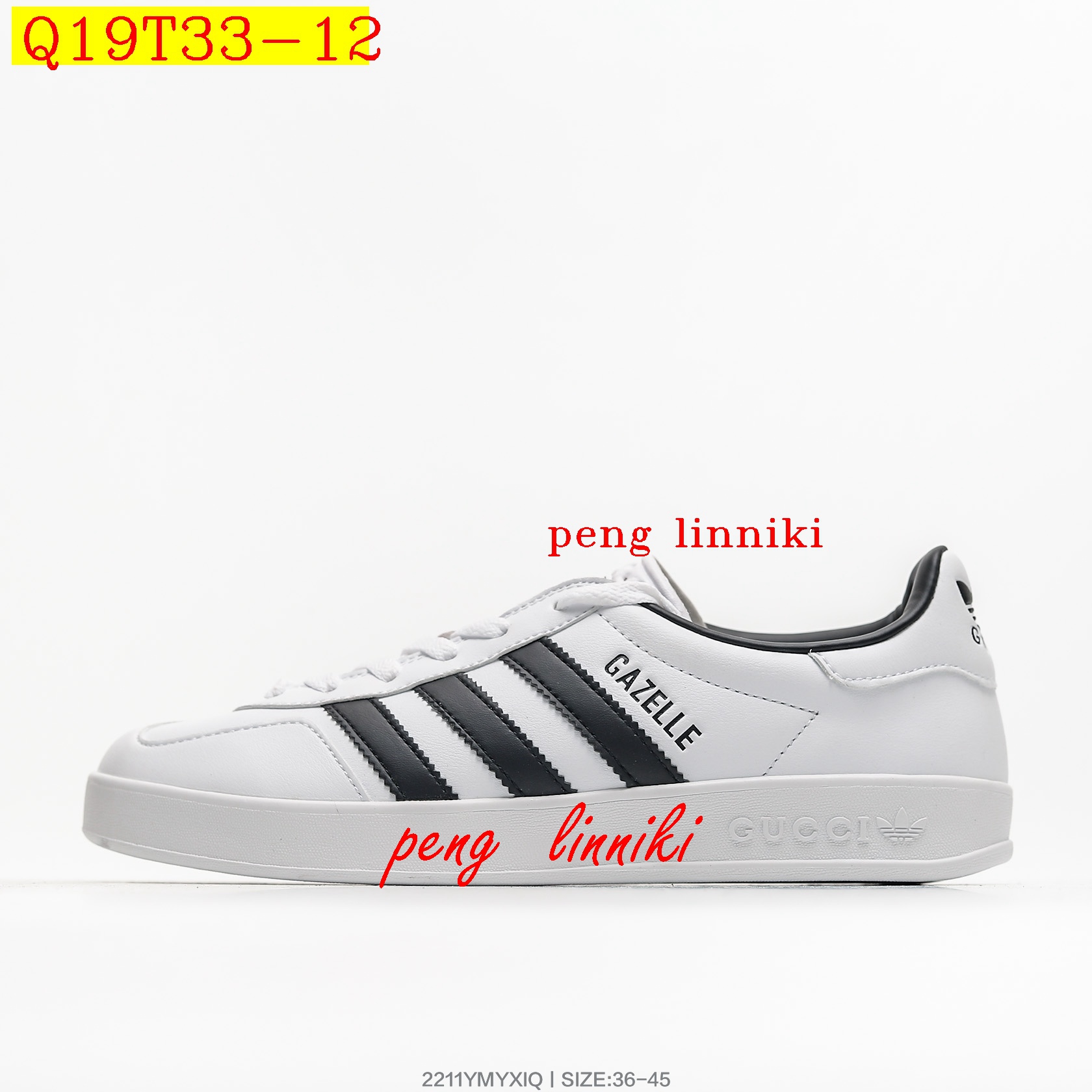 41$ new_dh Adidas Originals Gazelle X GUCCI SIZE 36-45 62425023893 Q19T33 gallery