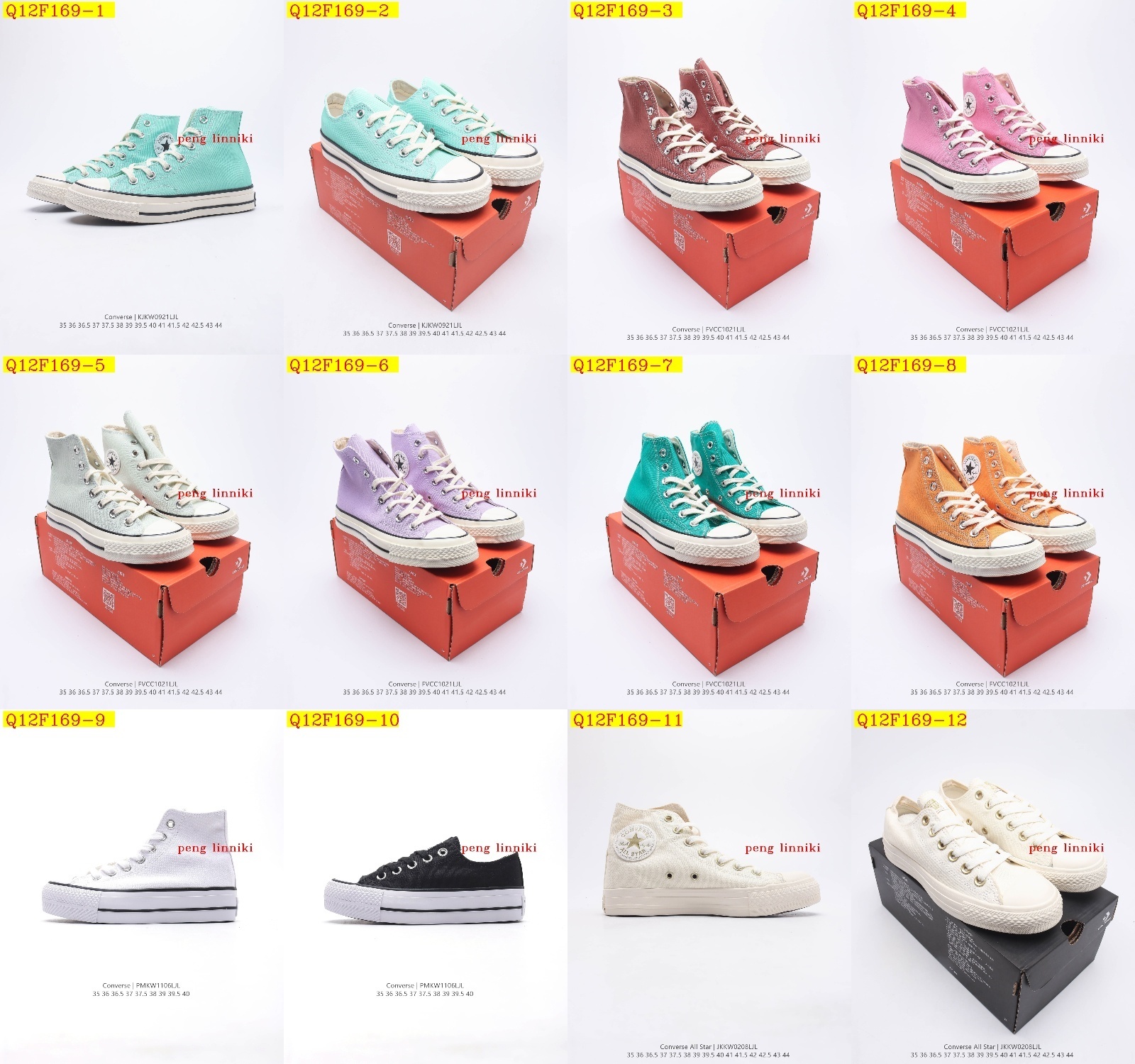 41$ new_dh Converse All Star size 35-44 211640 Q12F169 gallery